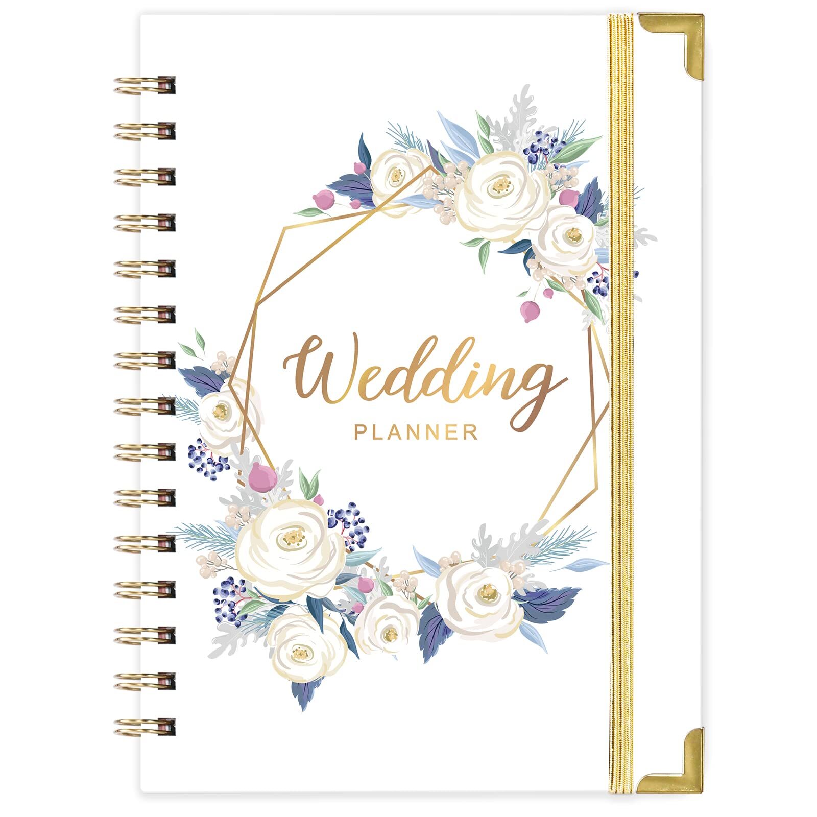 Wedding Planner and Organizer Book Engagement Gift Hardcover for Couples Brides