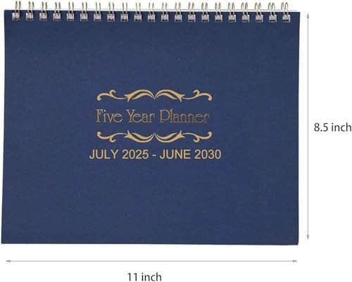 5 Year Calendar Planner 2026-2030