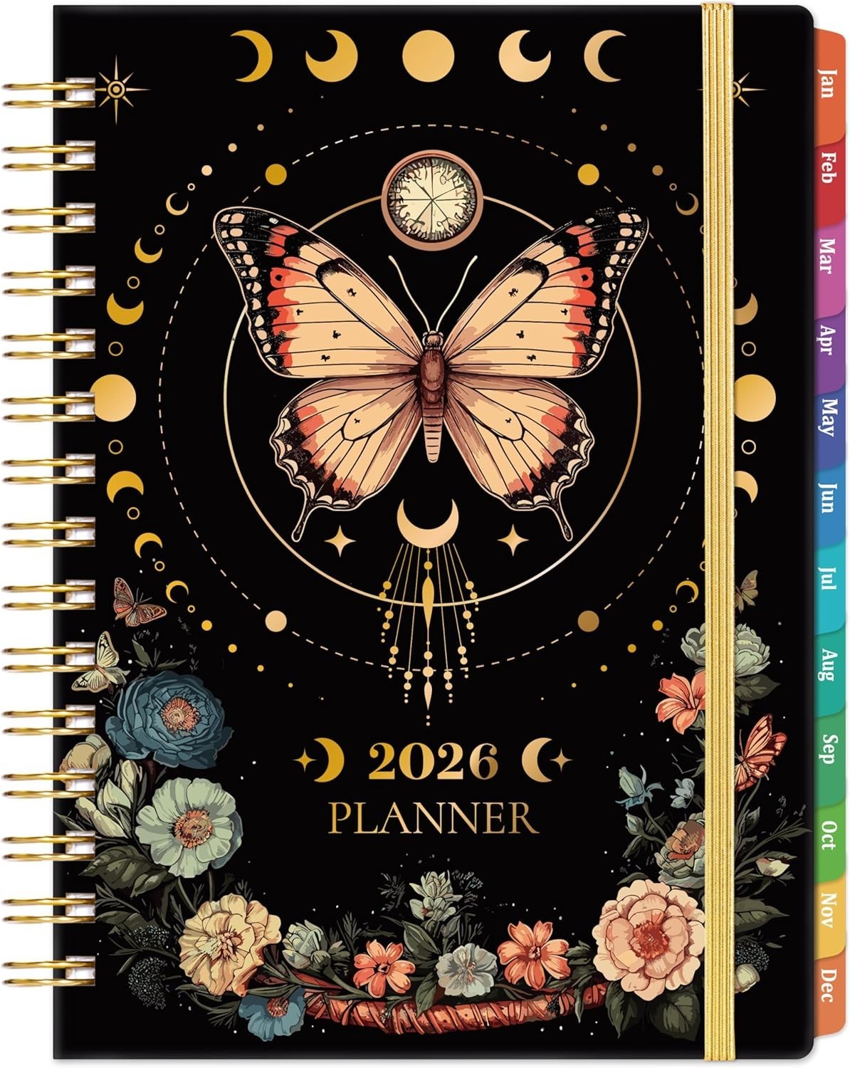 2026 Planner – Planner 2026, Jan 2026 – Dec 2026, 6.4″ x 8.5″, Weekly and Monthl