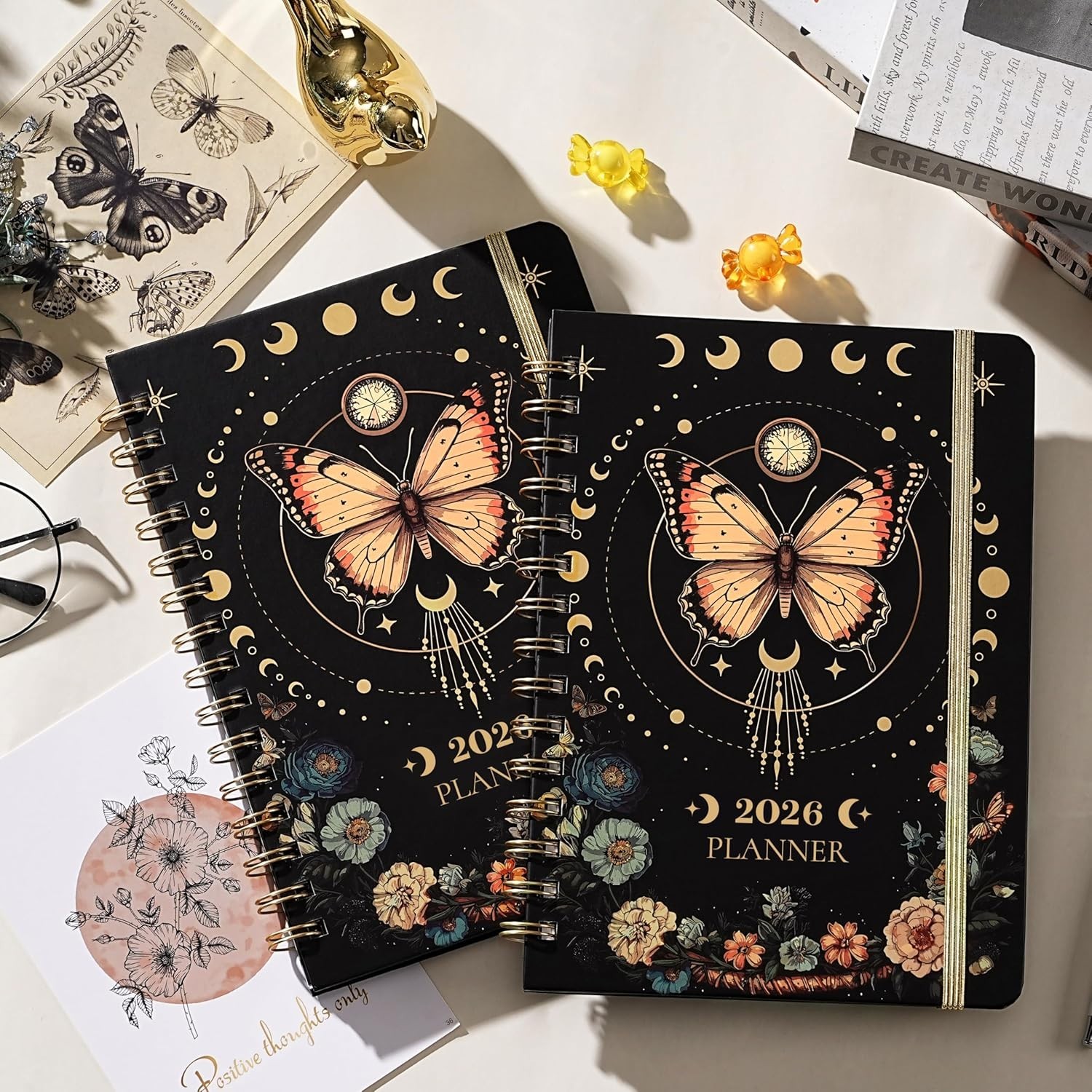 2026 Planner – Planner 2026, Jan 2026 – Dec 2026, 6.4″ x 8.5″, Weekly and Monthl