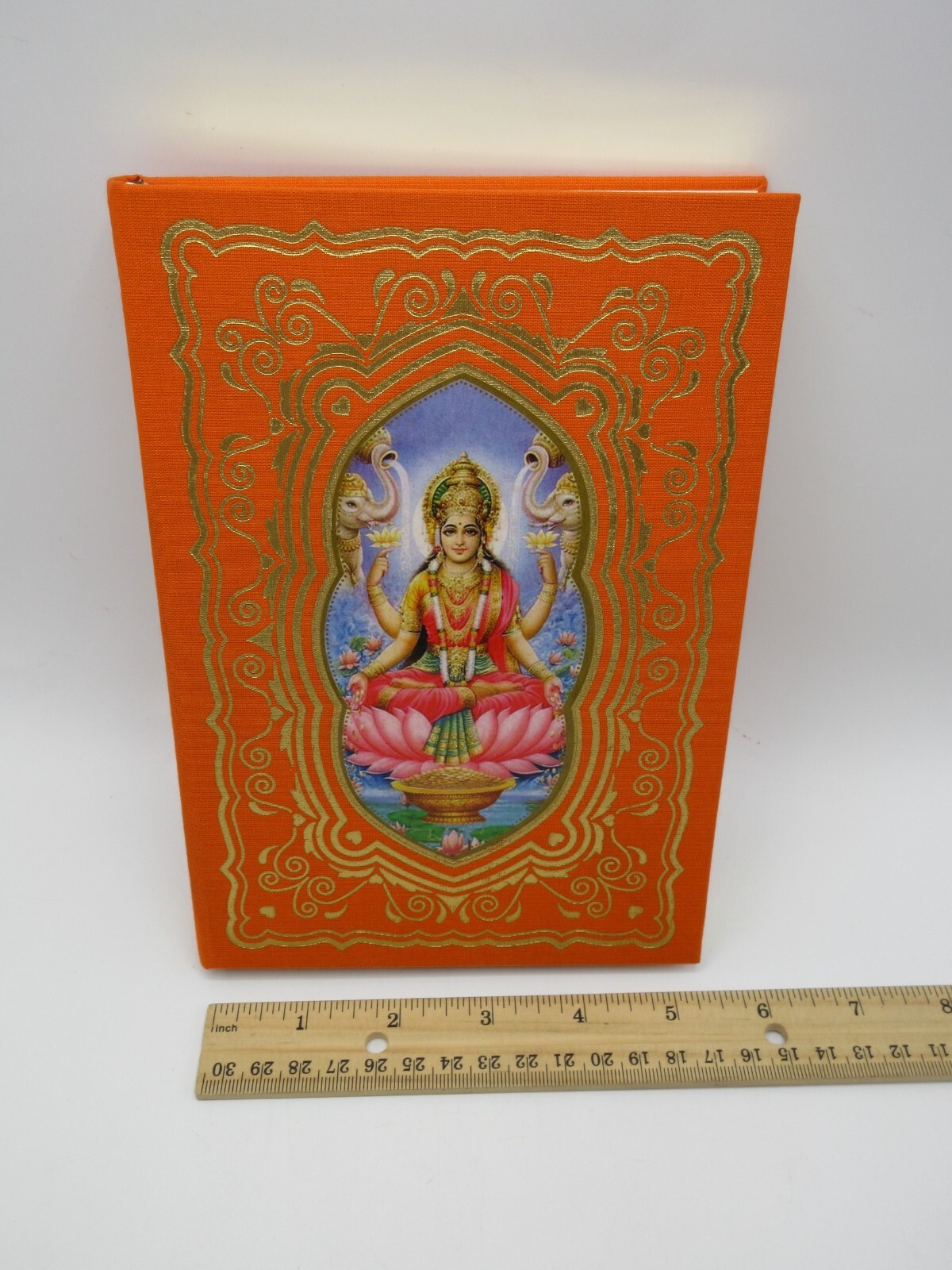 Rock of Ages Journal 8″ Hardcover 224 Lined Pages ORANGE