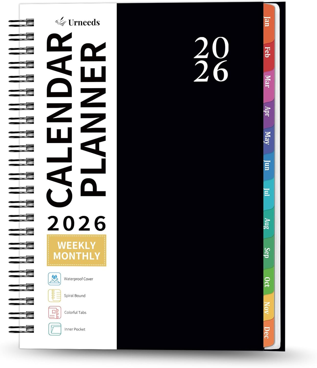 2026 Planner – 2026 Weekly Monthly Planner from Jan. 2026 – Dec. 2026, 2026 Cale