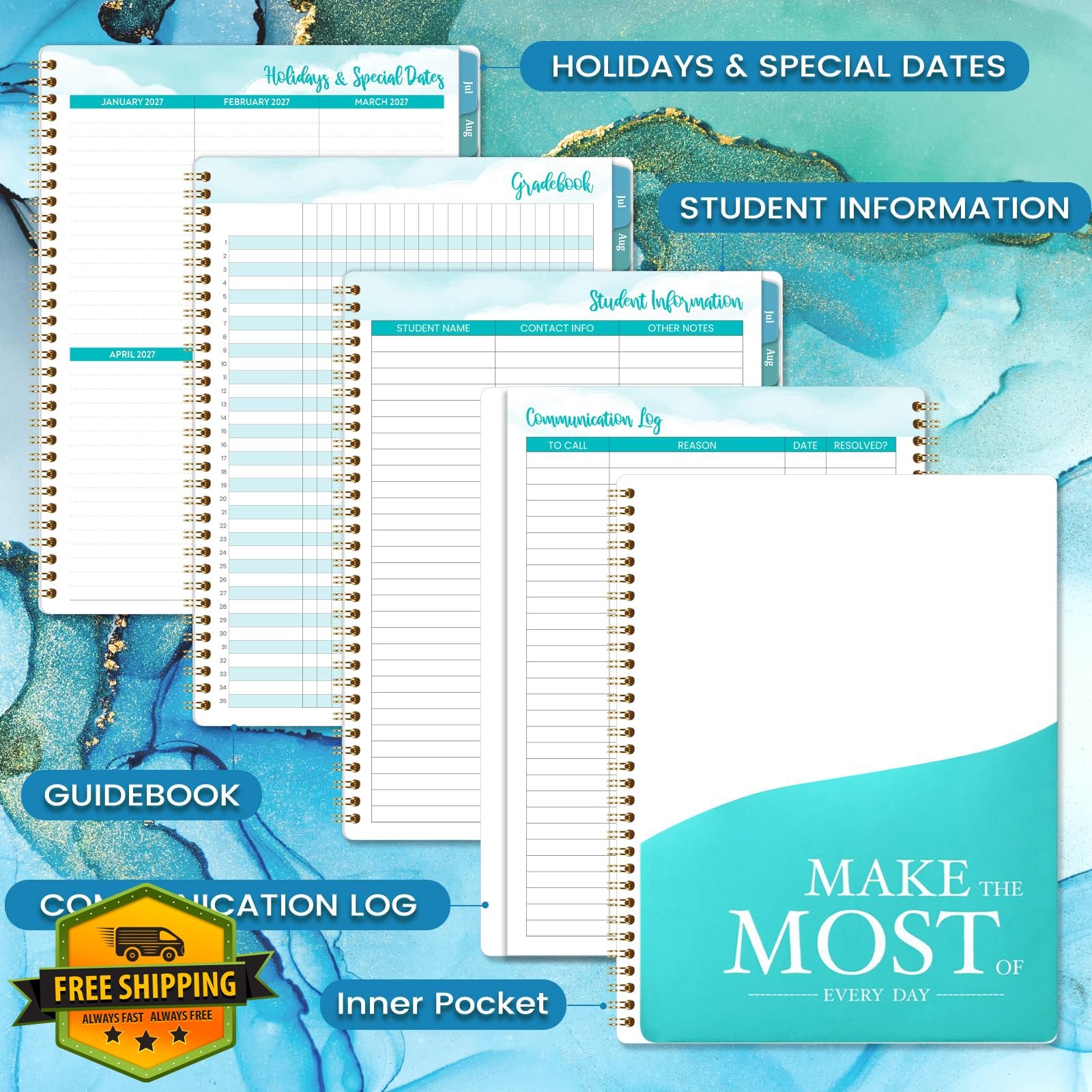 Lemome Home Teacher Planner 2026-2027
