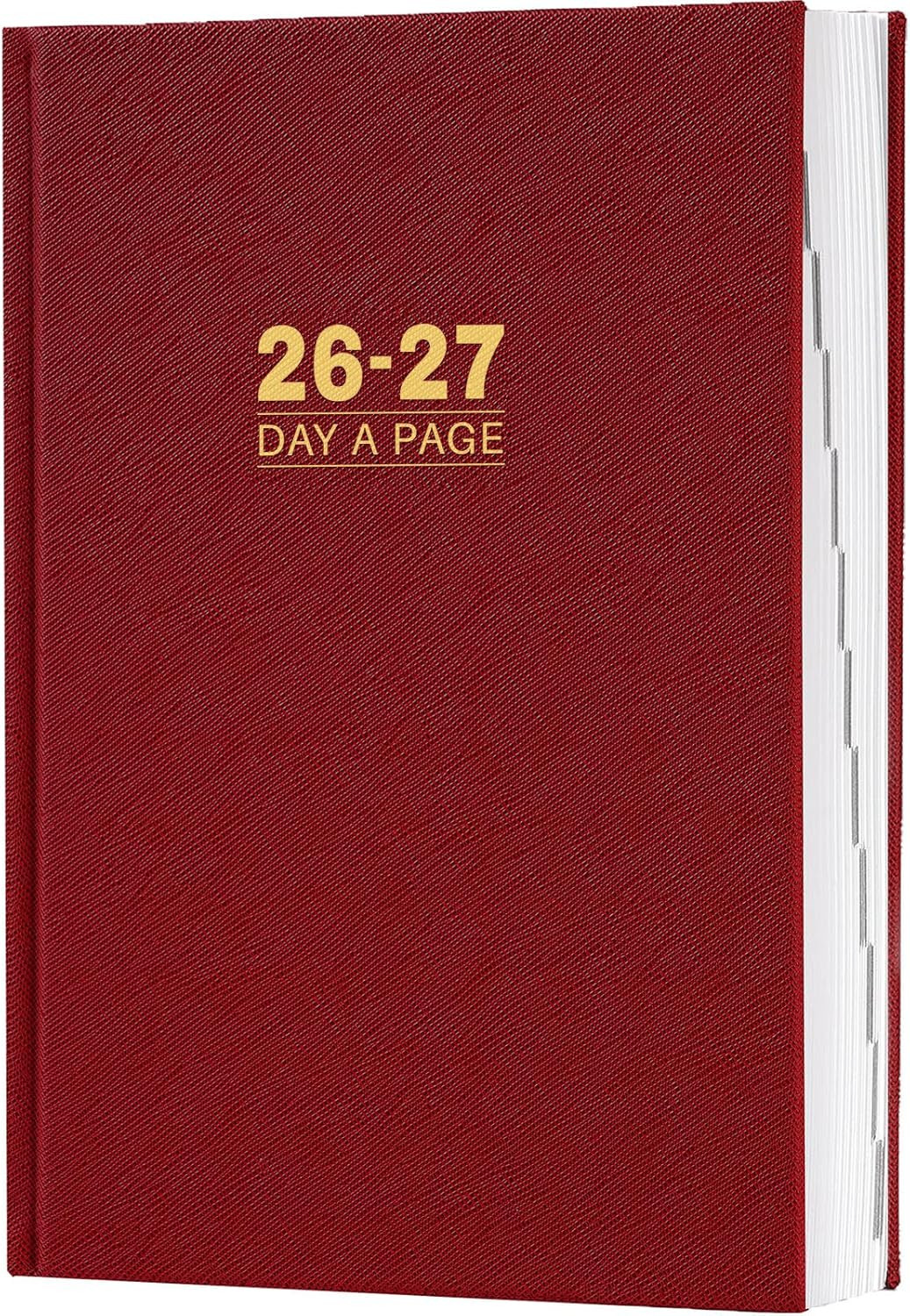 2026-2027 Diary – Diary Full Page Per Day, Daily Planner 2026-2027, Jul. 2026 –