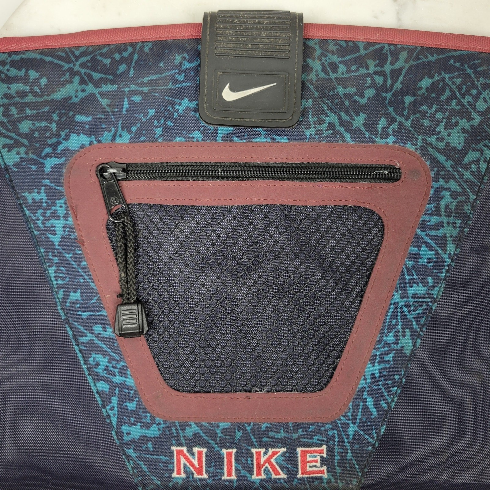 VTG Nike Trapper Keeper Binder Cover Black 1996 Mead Planner Organizer Retro
