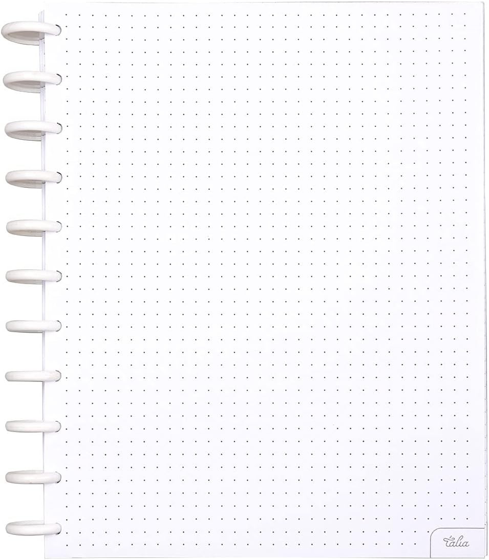 Discbound Notebook Refills (Dotted Pages, Letter (8.5in x 11in))