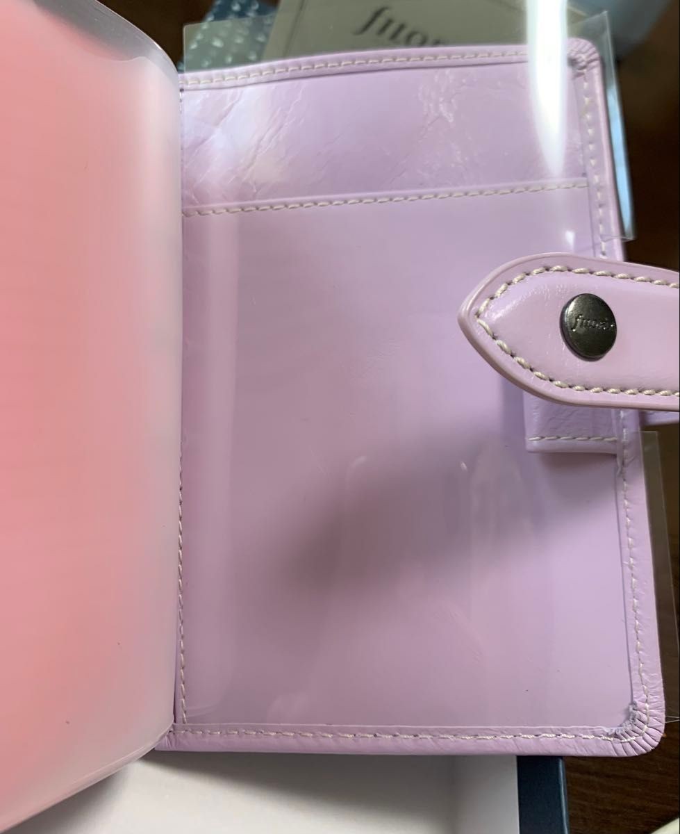 Filofax Malden Orchid Organizer Compact Mini 6 Leather Stationery Boxed Refill