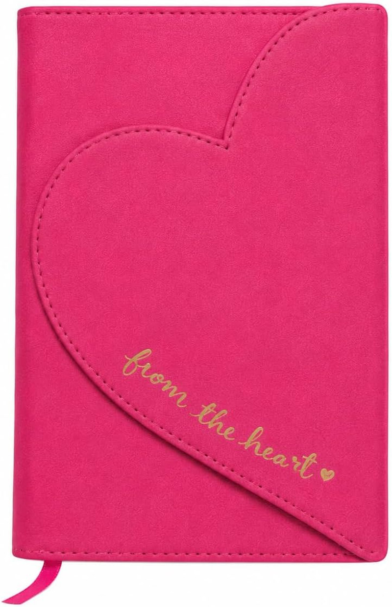 Eccolo Dayna Lee Love Journal & Notebook with Magnetic Heart Flap, 256 Acid-Free