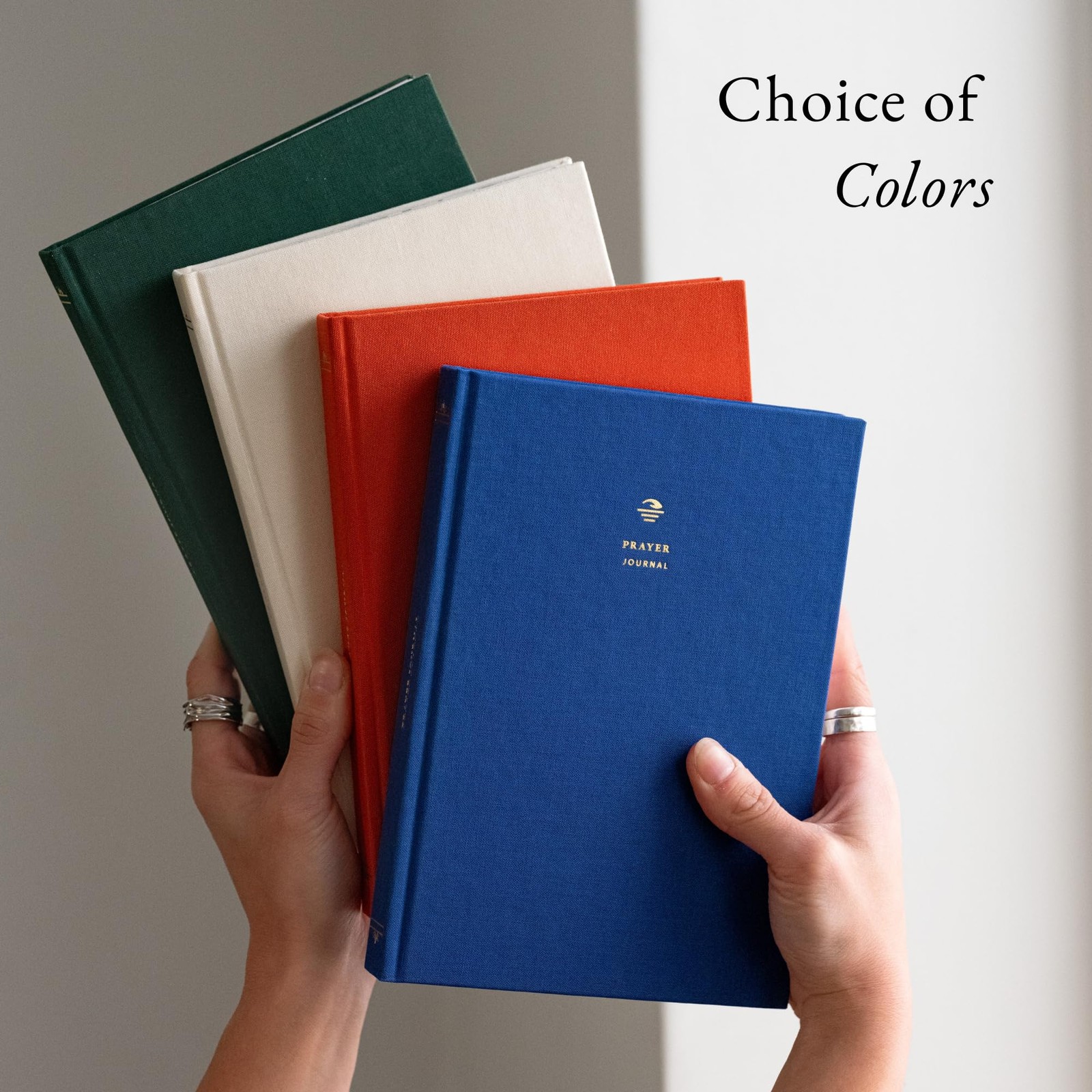 Prayer Journal for Women & Men: Guided Christian with Burnt Orange