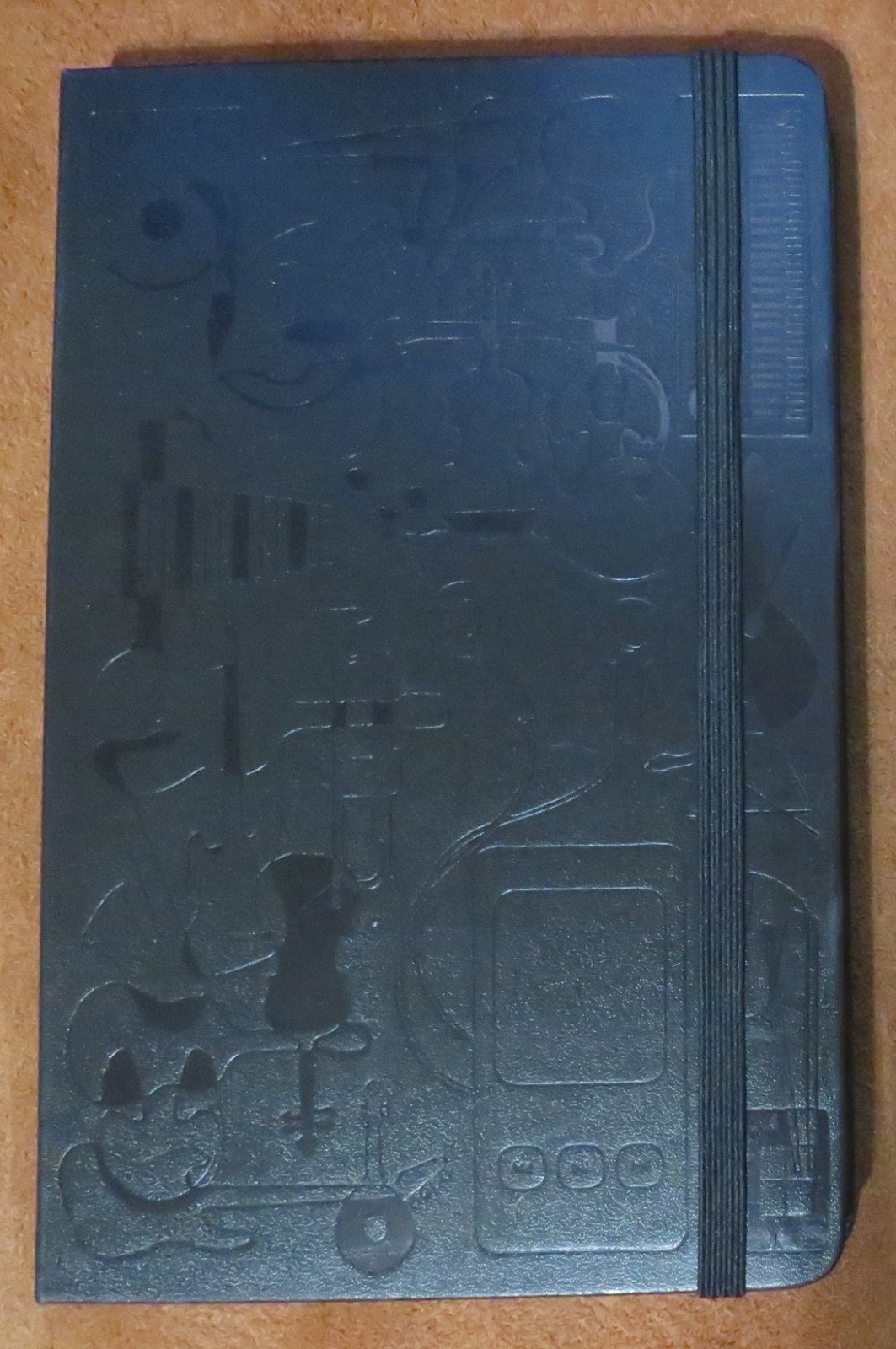 moleskine music journal unused w/ruler & stickers