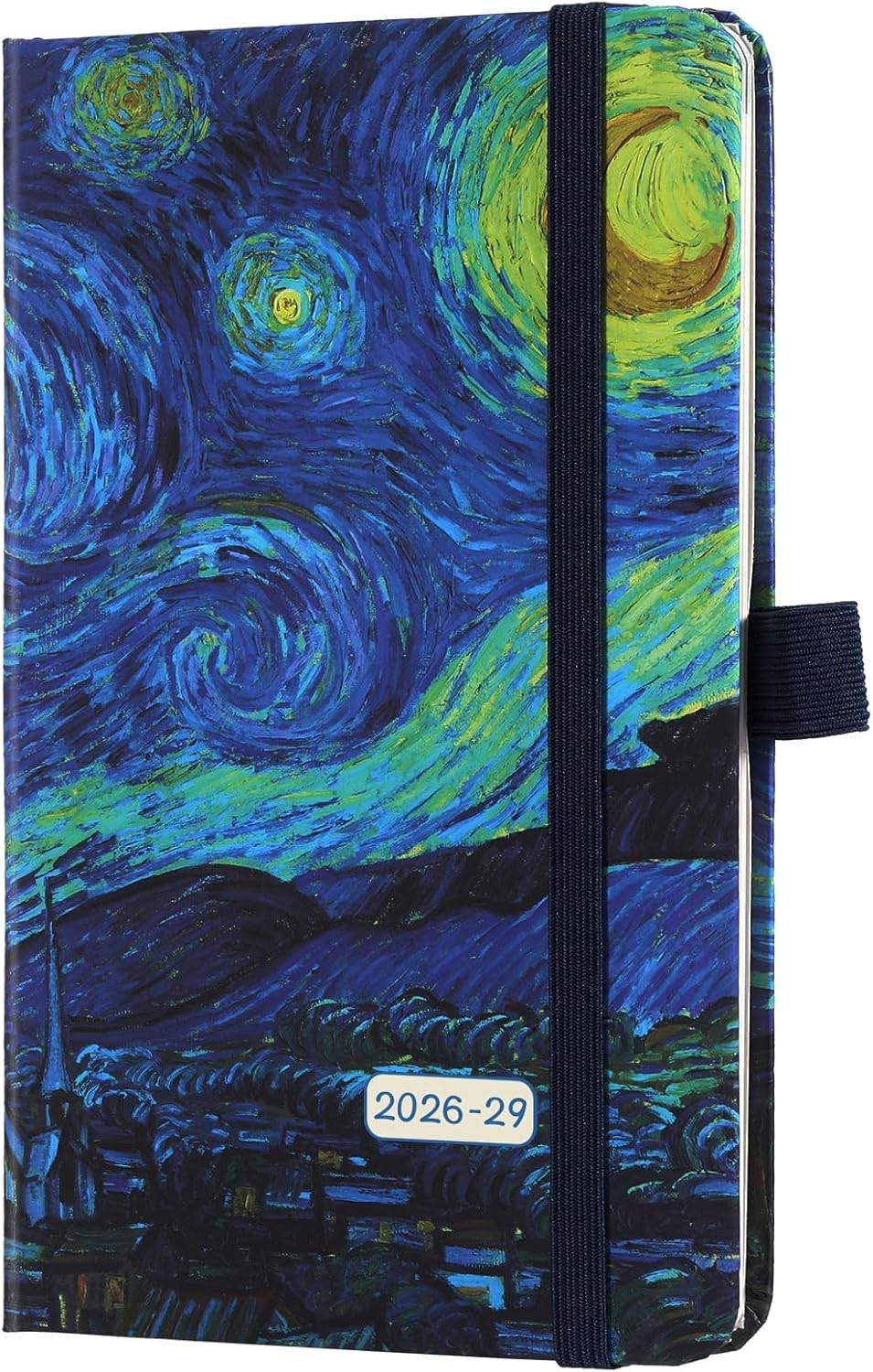 Sophisticated 3 Pocket Planner – 6.3″ x 3.8″ with Note Pages & Holidays
