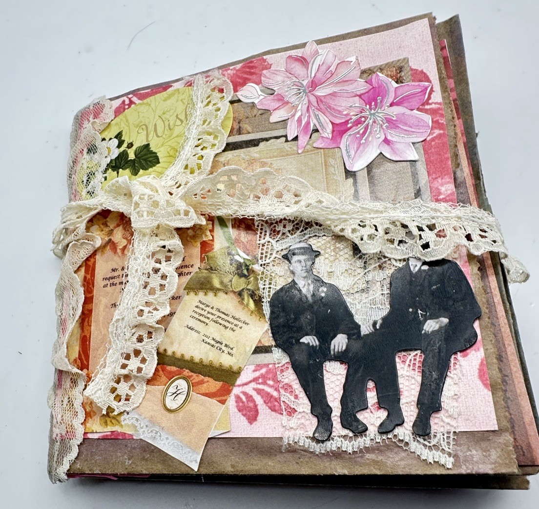 Junk Journal Wishes Themed Medium Is Brown Paper Bags