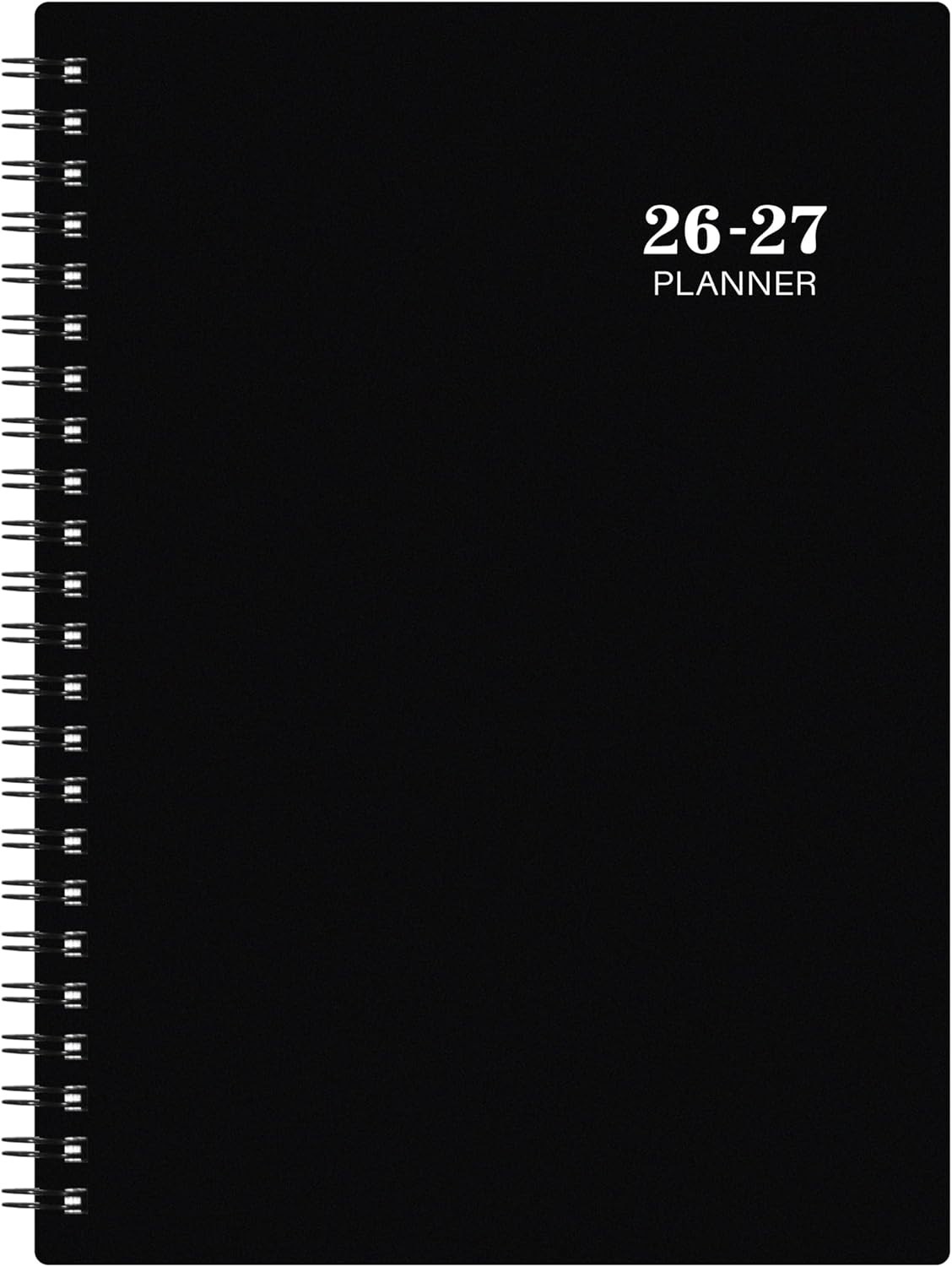 Durable 2026-2027 Planner: Weekly & Monthly Layout – 6.3×8.4, Twin-Wire Binding