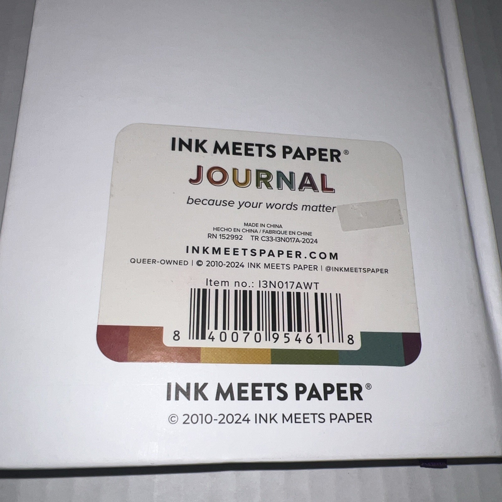 You’re So Pretty 80 Page Acid Free Hard Cover Journal 8.5”x5.25” Pride LGBTQ