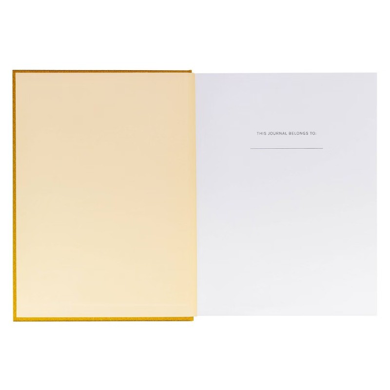 Be Rooted 6″x8″ Book Bound Guided Gratitude Affirmation Journal Gold