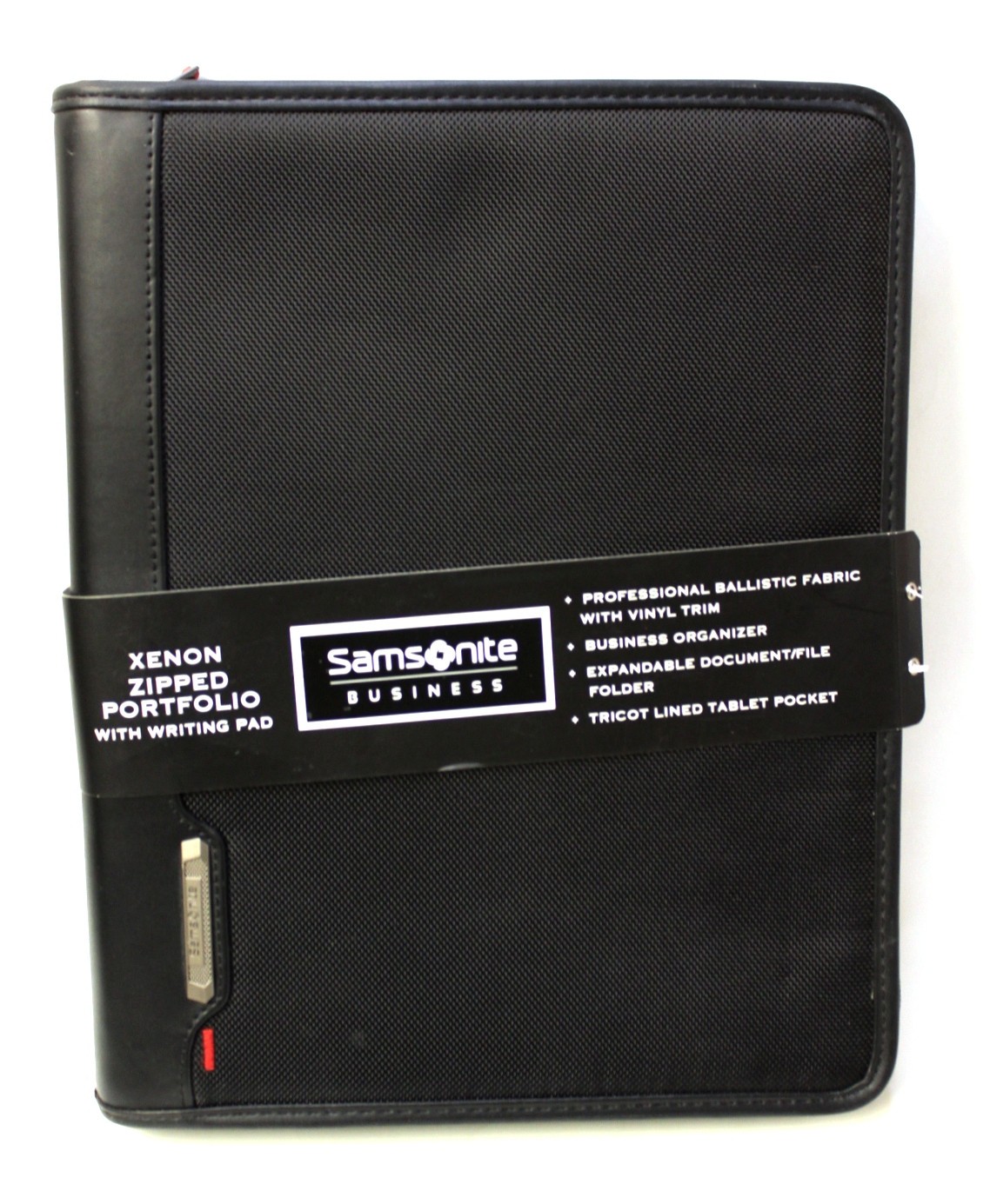 Samsonite Business Xenon Zippered Portfolio Black