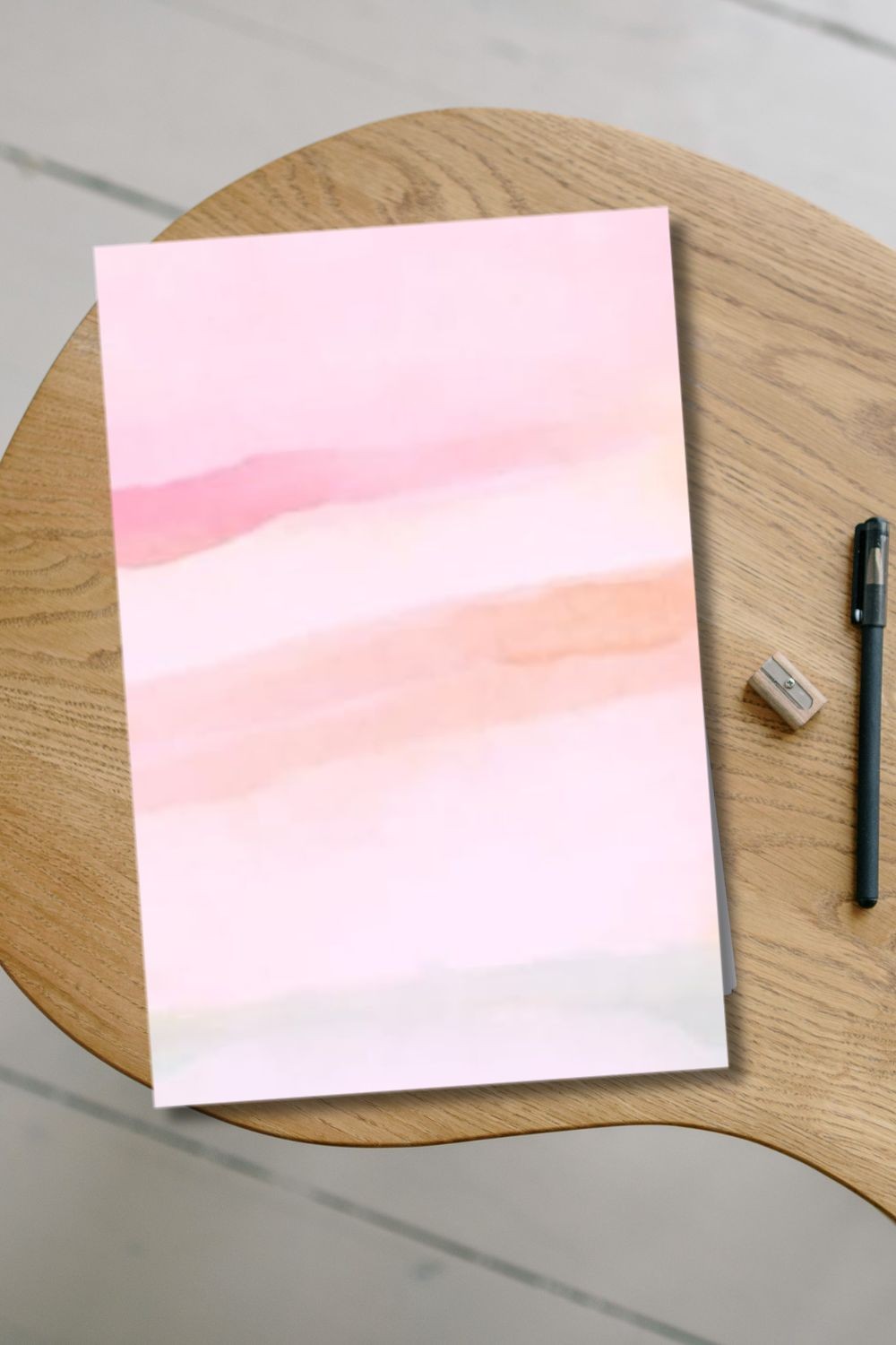 Pink Sunset Journal | Lined Notebook for Writing & Reflection
