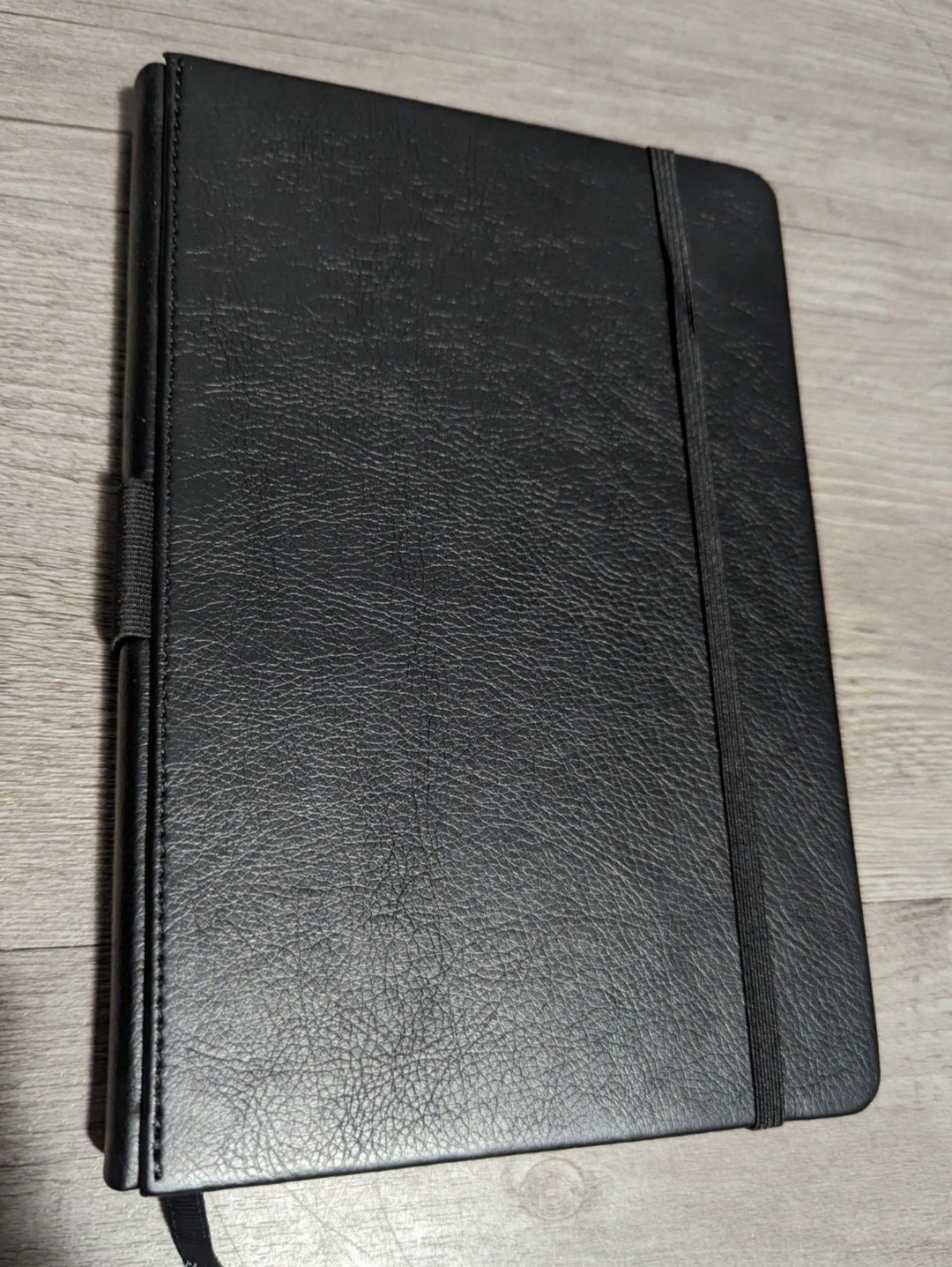 Ruled Notebook/Journal Lined Journal For Writing 5.75”X8.4” Lemome Black Book
