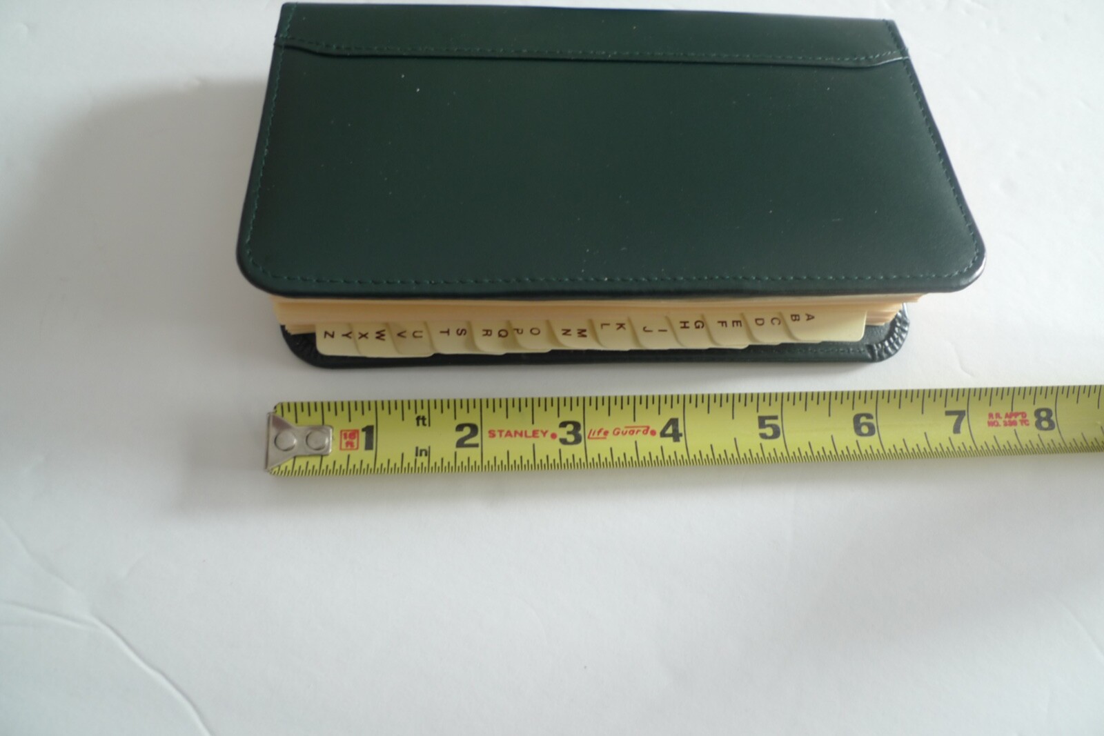 LODIS- LEATHER POCKET AGENDA- NEW OLD 1996 STOCK- IN PACKAGE-GREEN LEATHER