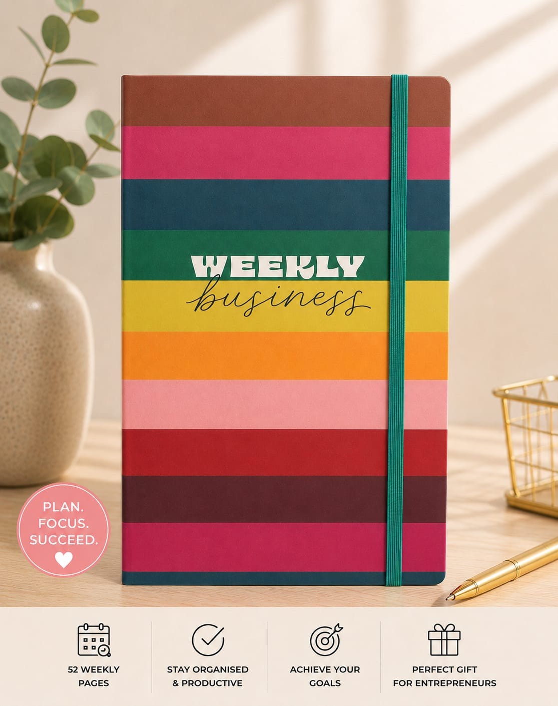 Tabitha Brown Notepad Weekly Planner Meal Organizer Notepad 5.6″X10″