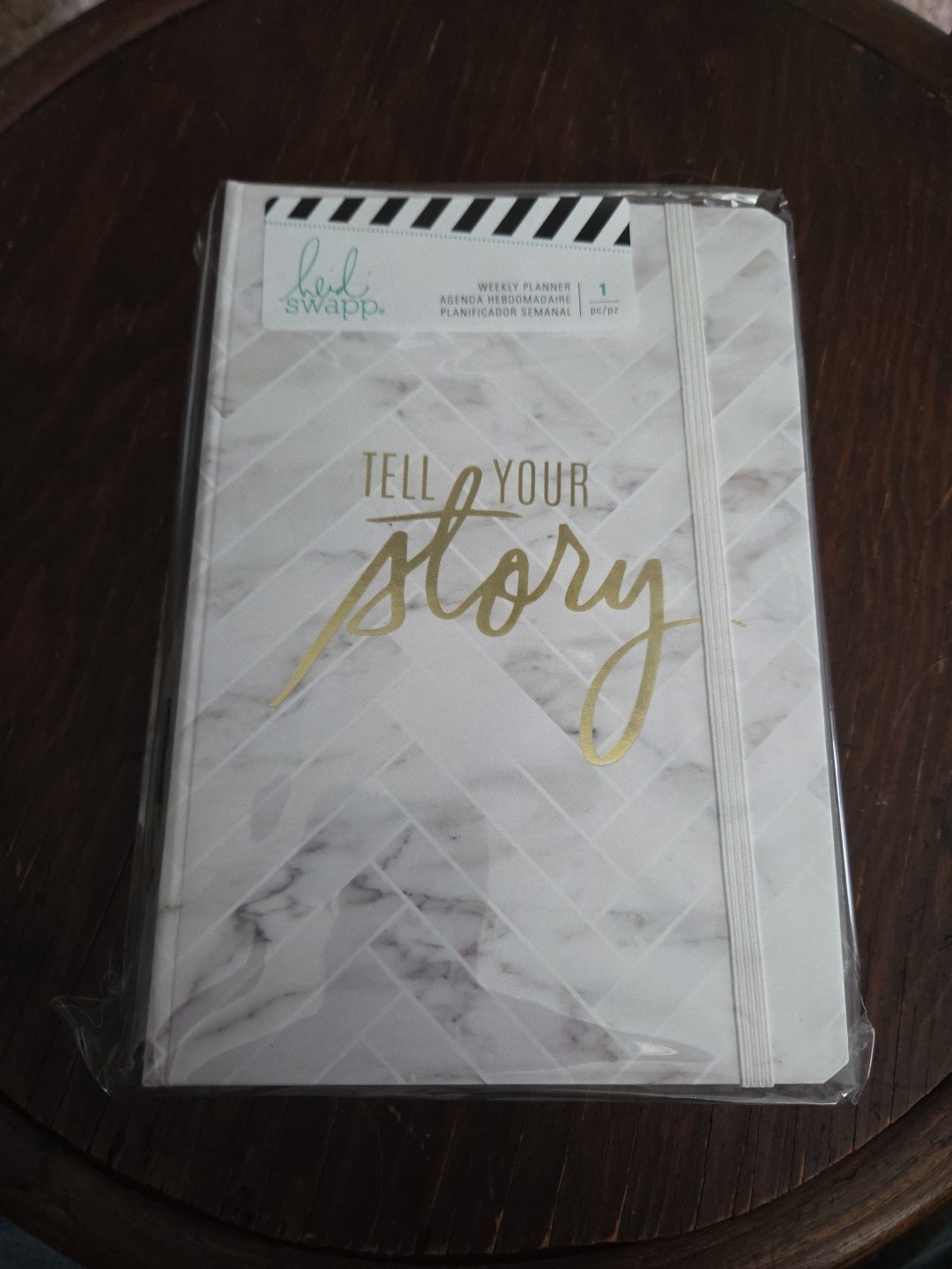 Monthly Planner Tell Your Story Heidi Swapp Undated Weekly Spiral 5.75X8