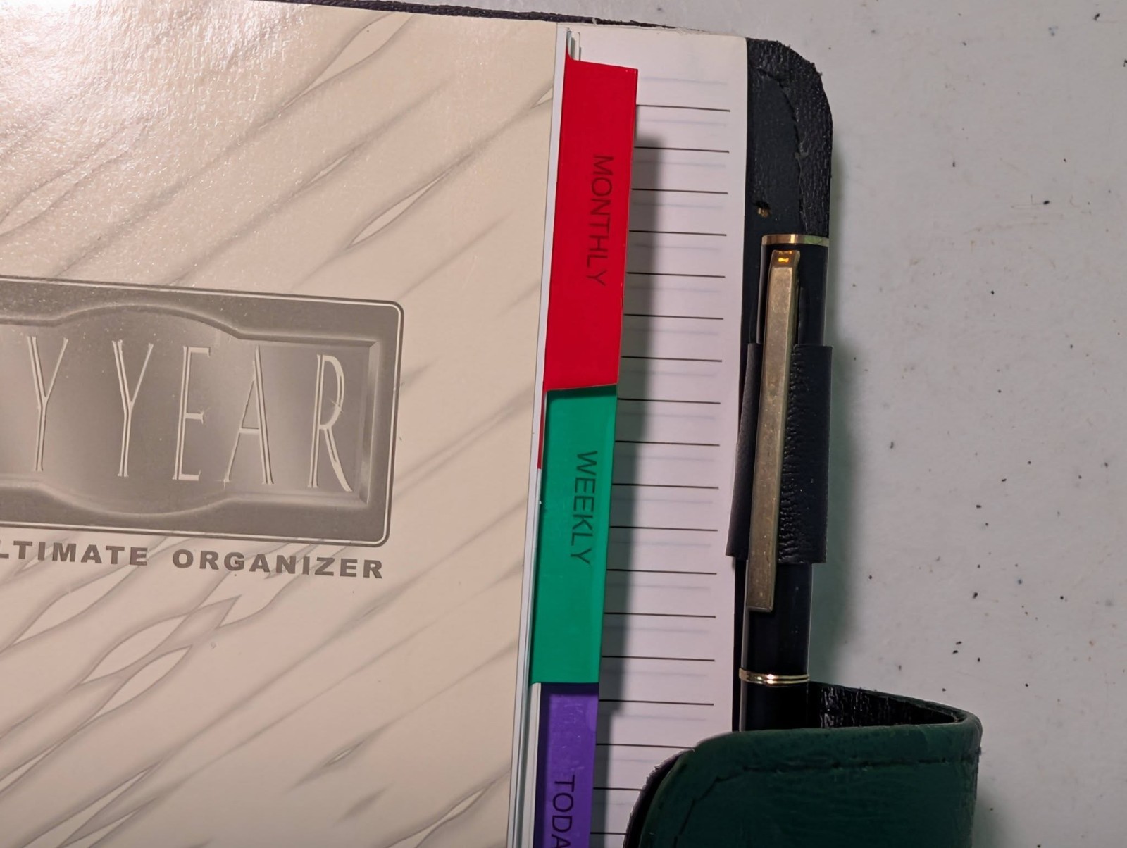 My Year Green Budget Planner Binder With Calculator Pen New Ultimate Organizer