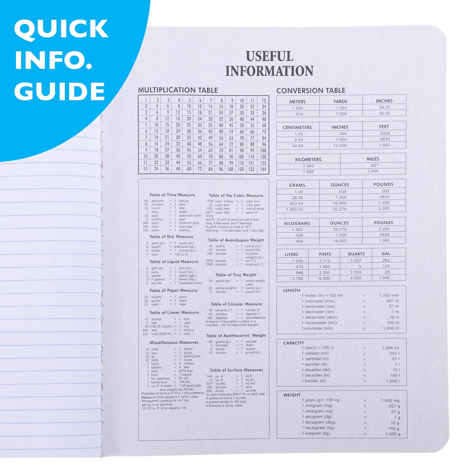 BAZIC PRODUCTS Composition Notebook 1 Unit, College Ruled (100 Sheets)