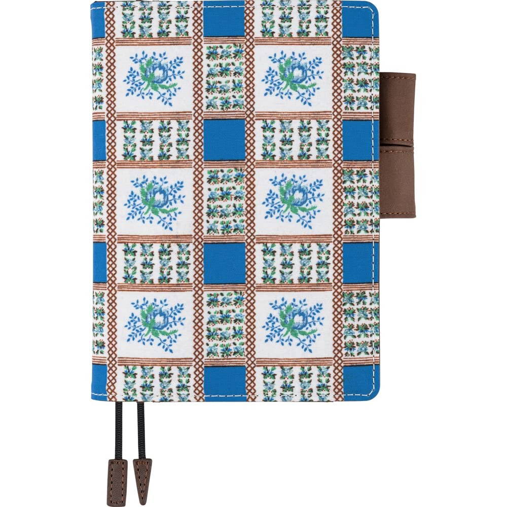 Hobonichi Techo Original (A6 size) notebook cover: Classic Fabrics/Wildflowers