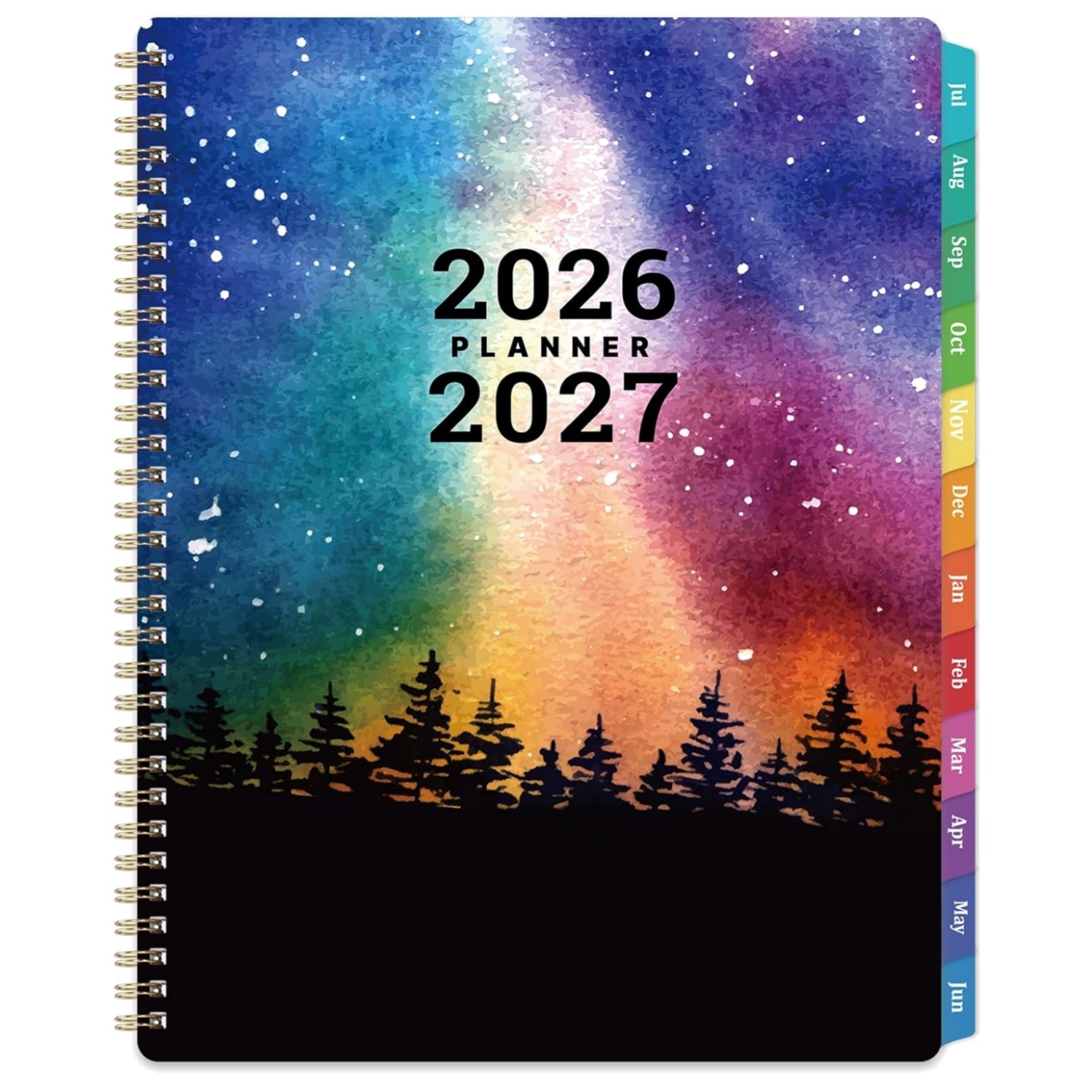 Essential 2026-2027 Academic Planner with Monthly Overview & Weekly Layout
