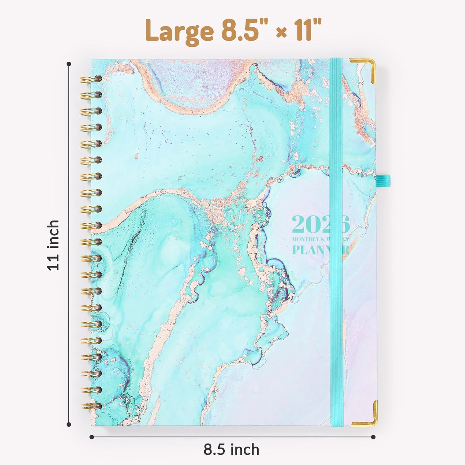 2026 Planner, Weekly and Monthly Calendar Planner for Women, Jan 2026 – Dec 2026