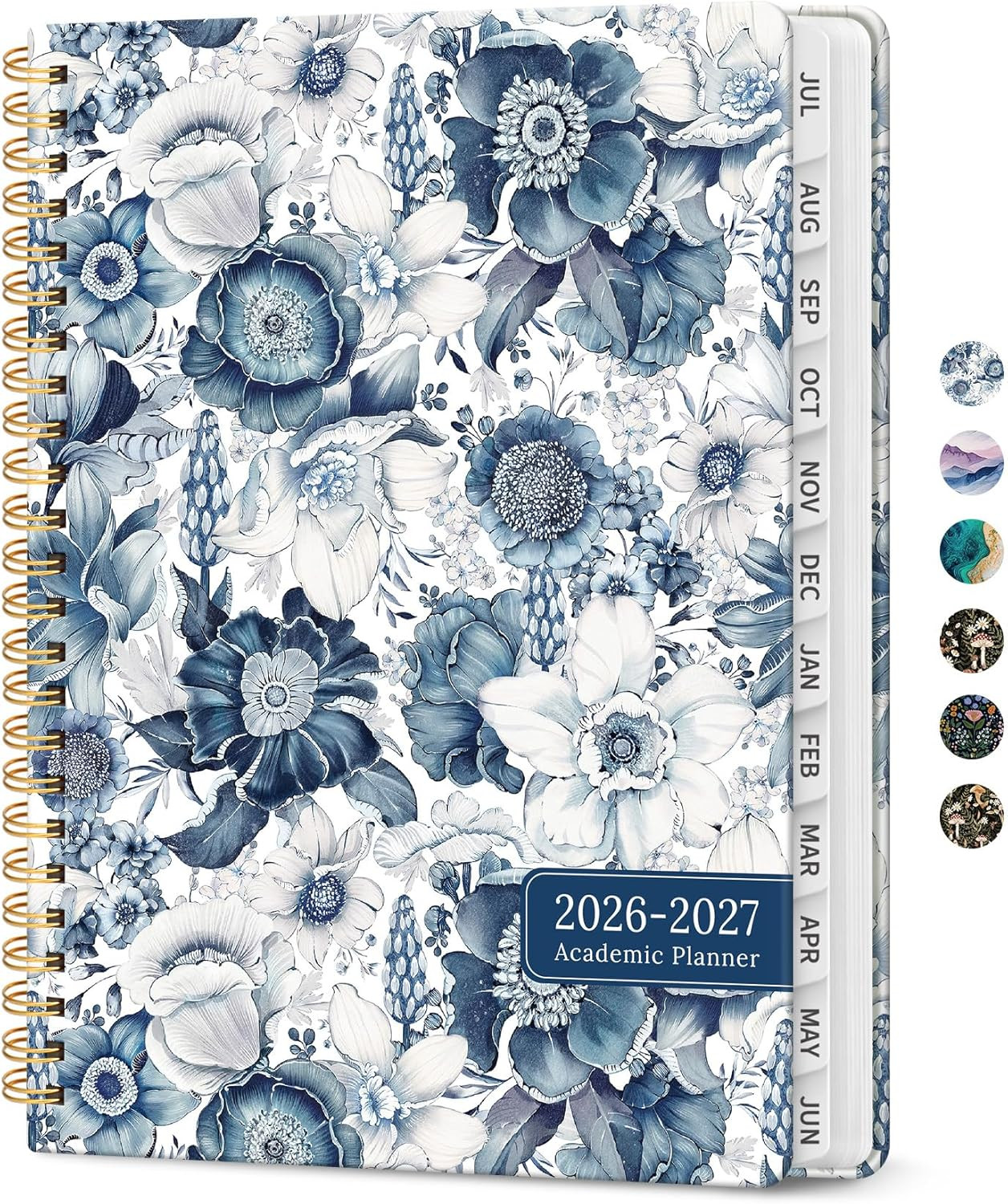 Planner 2026-2027, Academic Monthly and Weekly Calendar Planner for Women, July