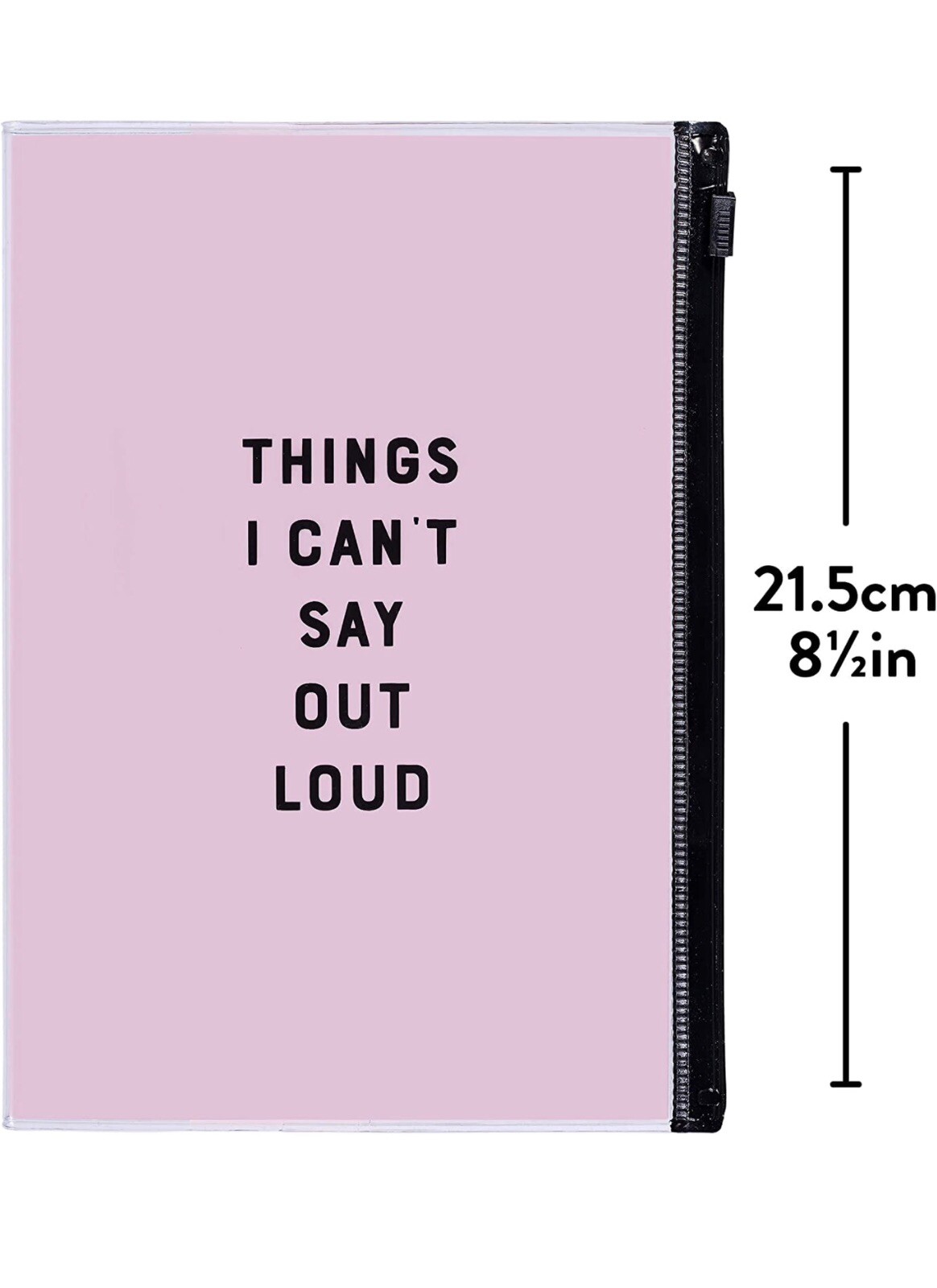 YES Studio THINGS I CAN’T SAY OUT LOUD Writing Notebook Notepad Journal Diary