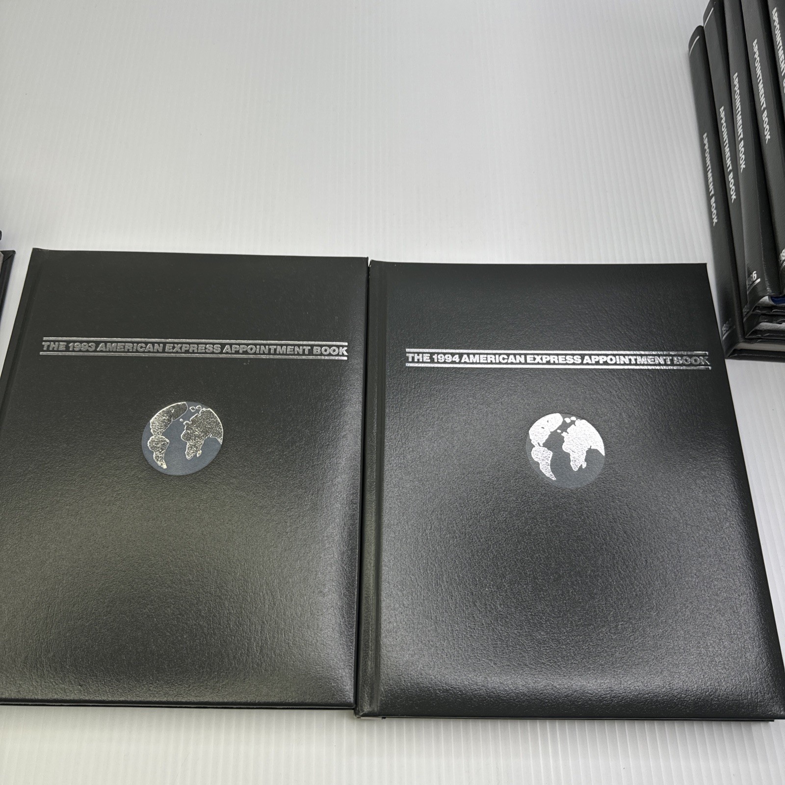 American Express Appointment Book Lot 1984-1996 Missing 1989 Twelve Hardcovers