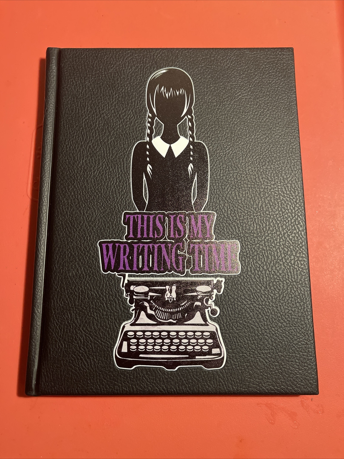 Wednesday – This is My Writing Time 2022 Diary Notebook Silhouette Typewriter