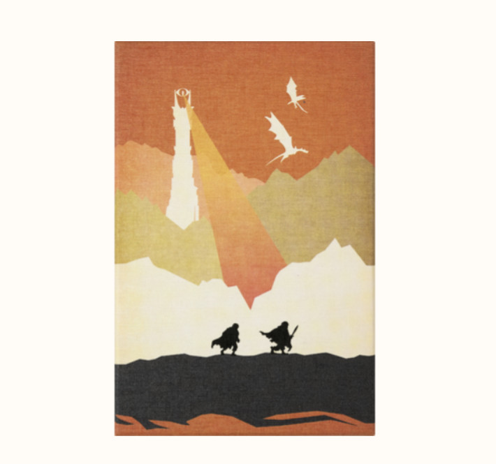 Moleskine The Lord of the Rings Notebook Frodo & Sam Large Plain Hard Cover