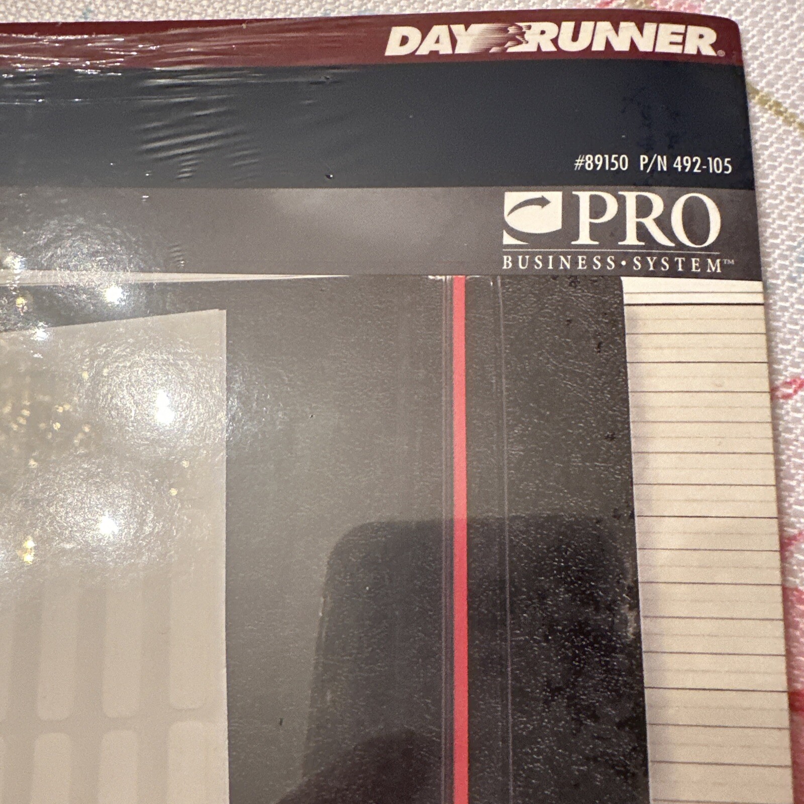 Day Runner Zip Pouch #8190 2 Per Pkg Page Size 8 1/2” X 11” New Lot Of 2
