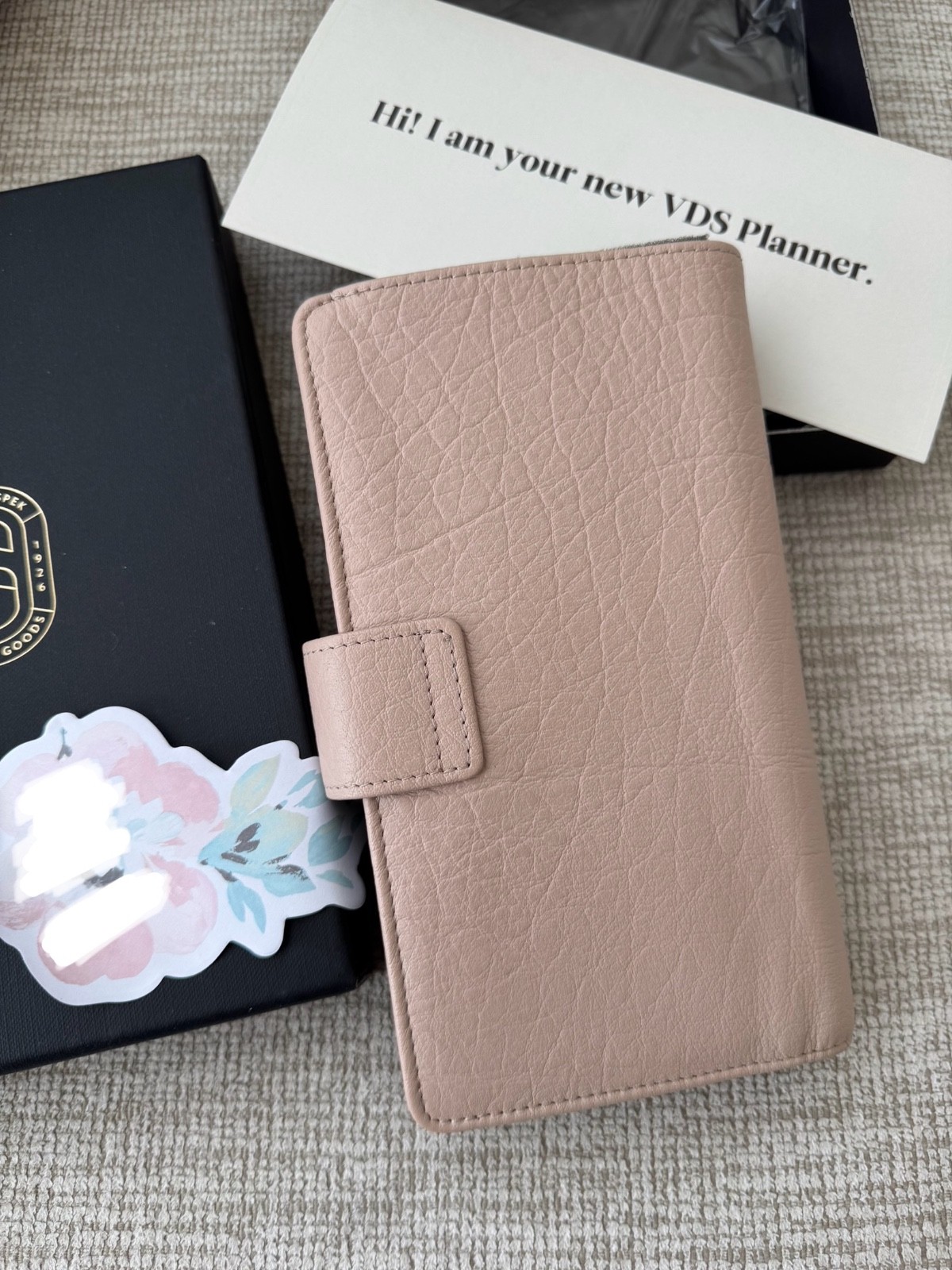 Van Der Spek Alezan Codex Standard Weeks w/ Back Pocket VDS Hobonichi