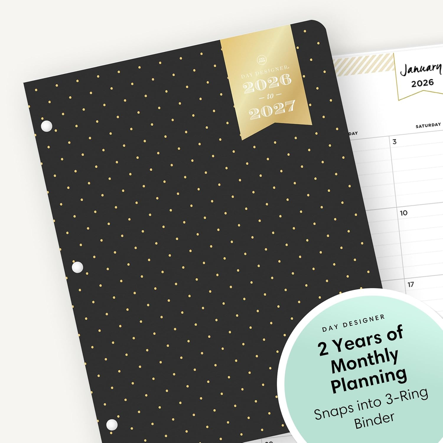 Day Designer 24 Month 2026 Monthly Planner Calendar, January 2026 – December 202