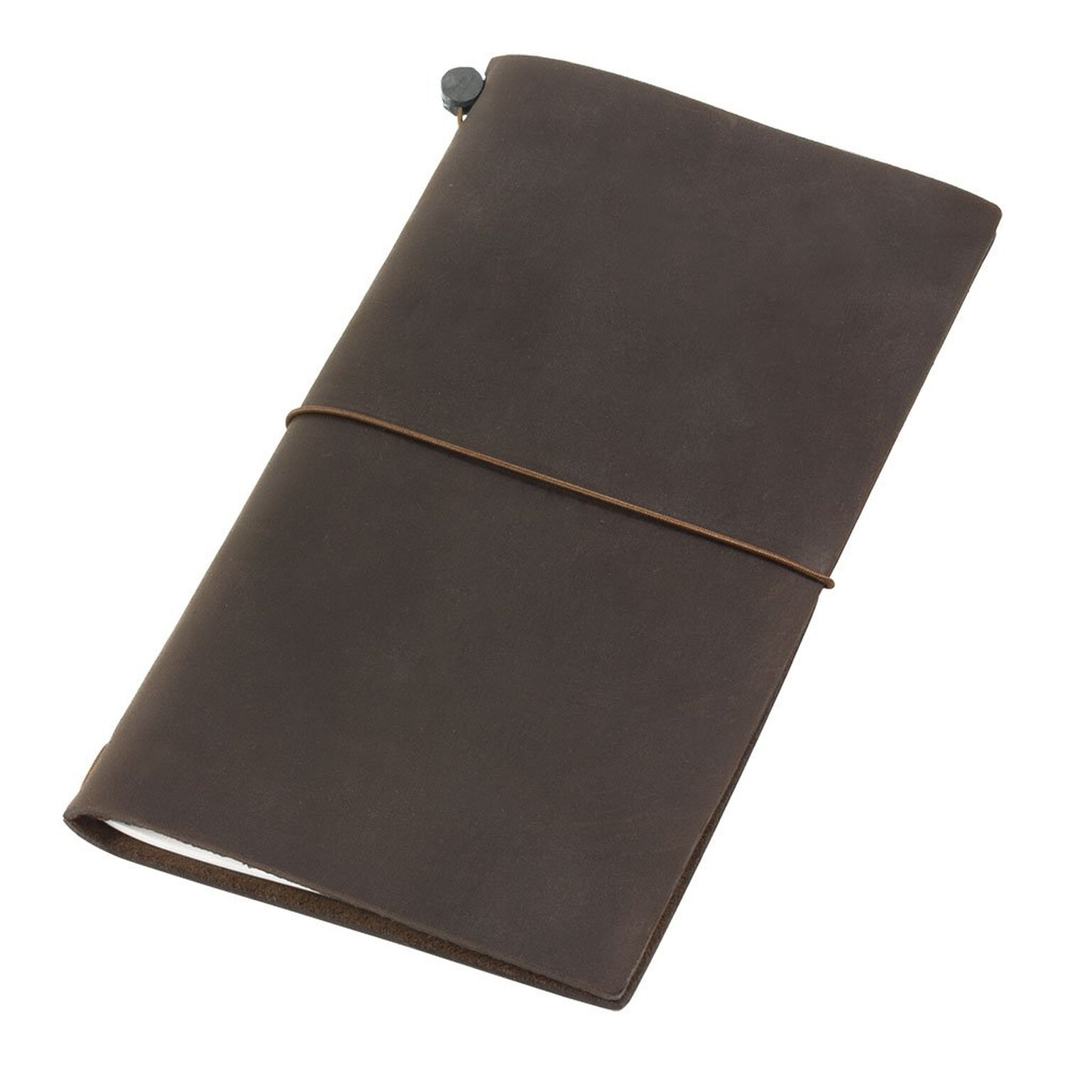 DESIGNPHIL Traveler’s Notebook, Regular Size, Brown 13715006