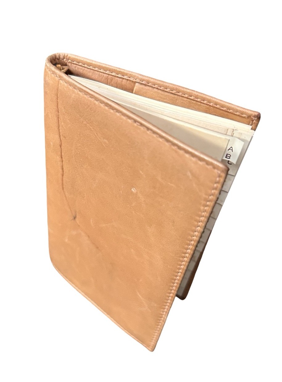 Vintage GUCCI Agenda Notebook Planner 5.5” Small Leather Classic Brown READ