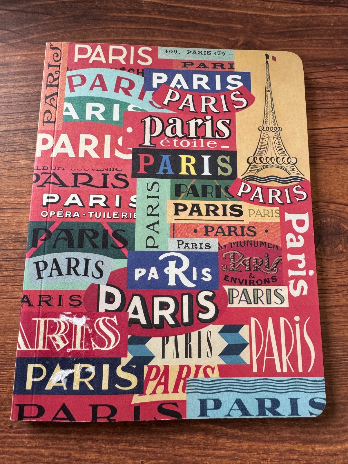 2 NEW Notebooks/ Journals Set – 1 Lined LONDON+ Pictures + 1 PARIS Graph paper.