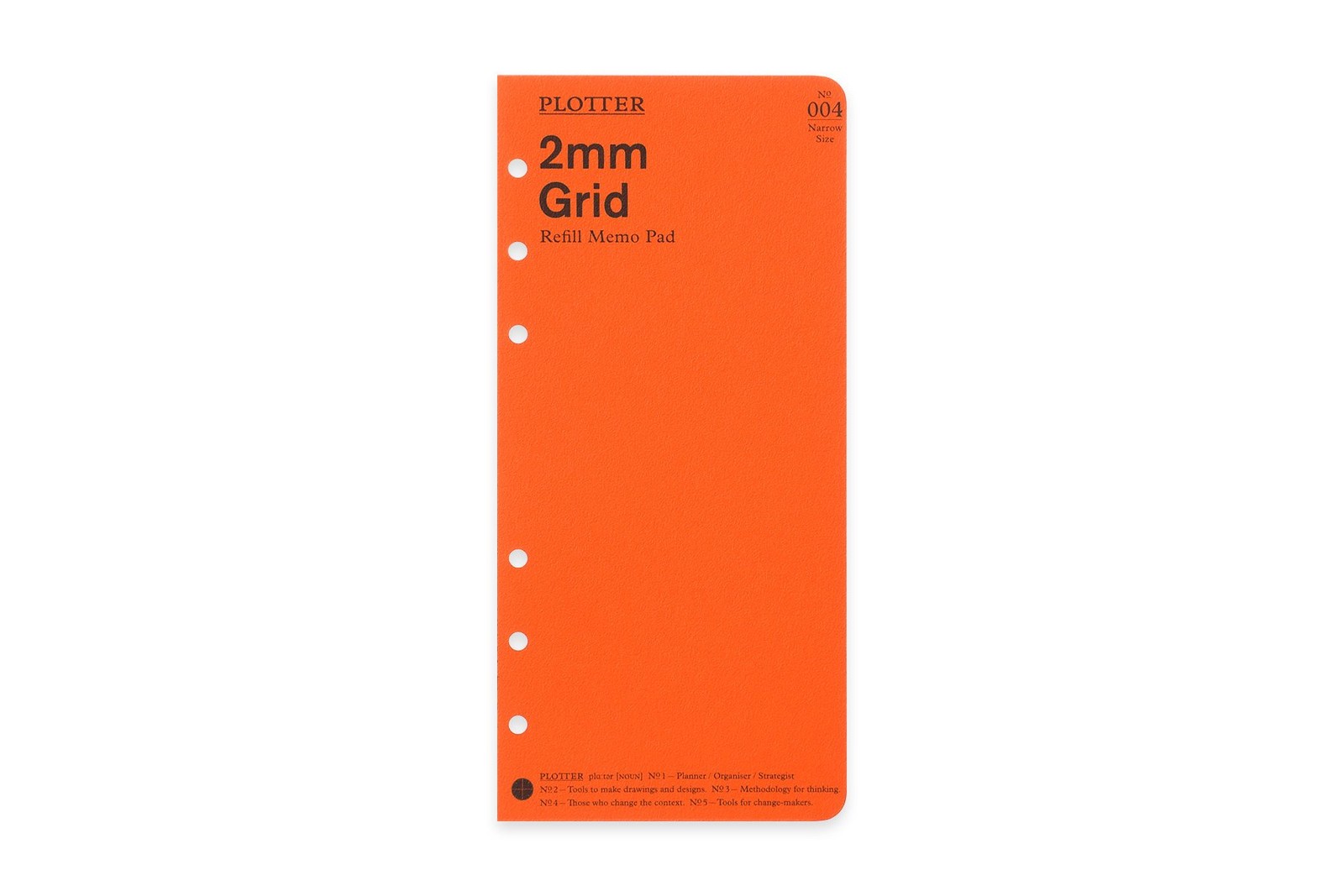 DESIGNPHIL Narrow Size PLOTTER 2mm System Planner Refill