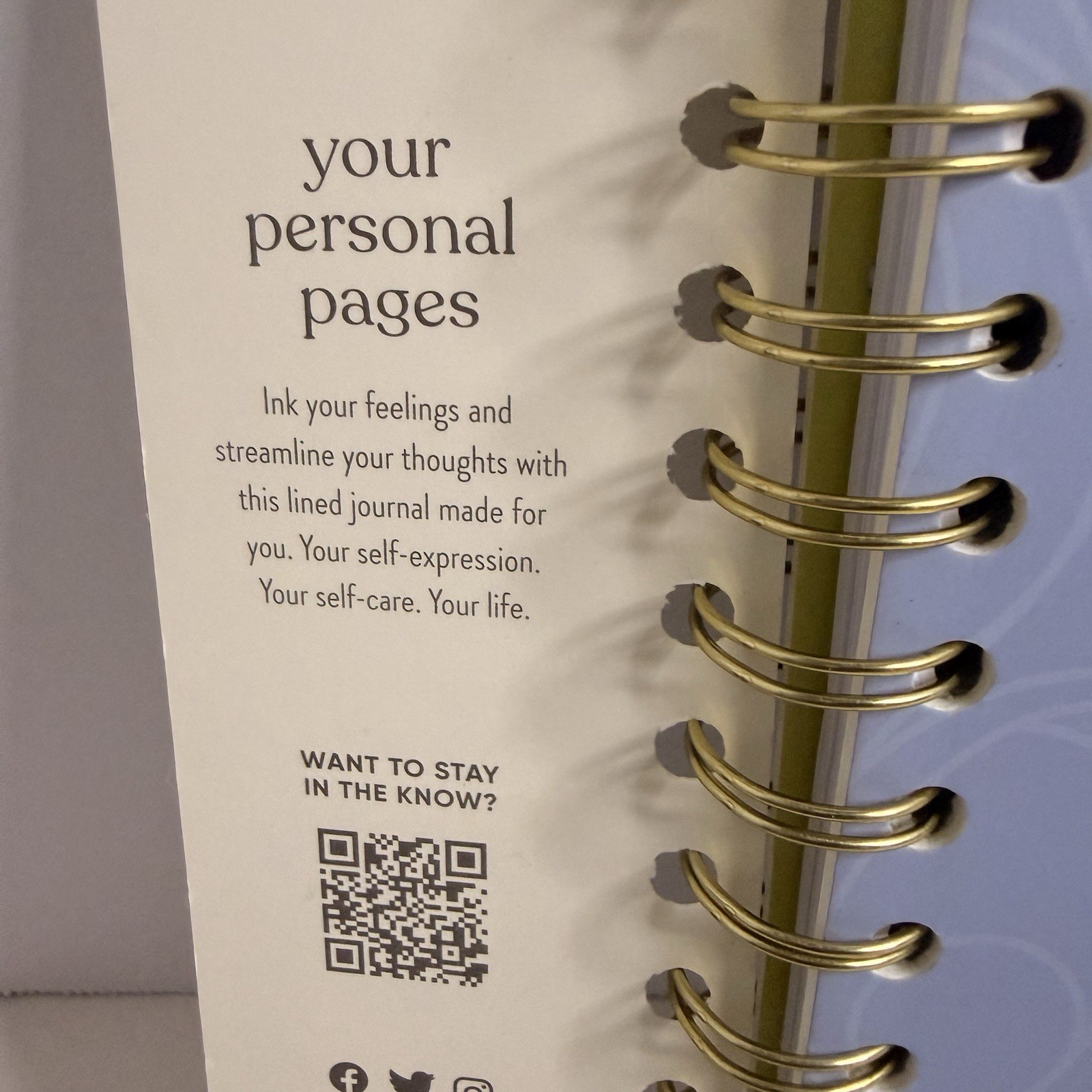 Be Rooted “I Am The Blueprint” Spiral Journal 5.5×8.5 New 240 Pages