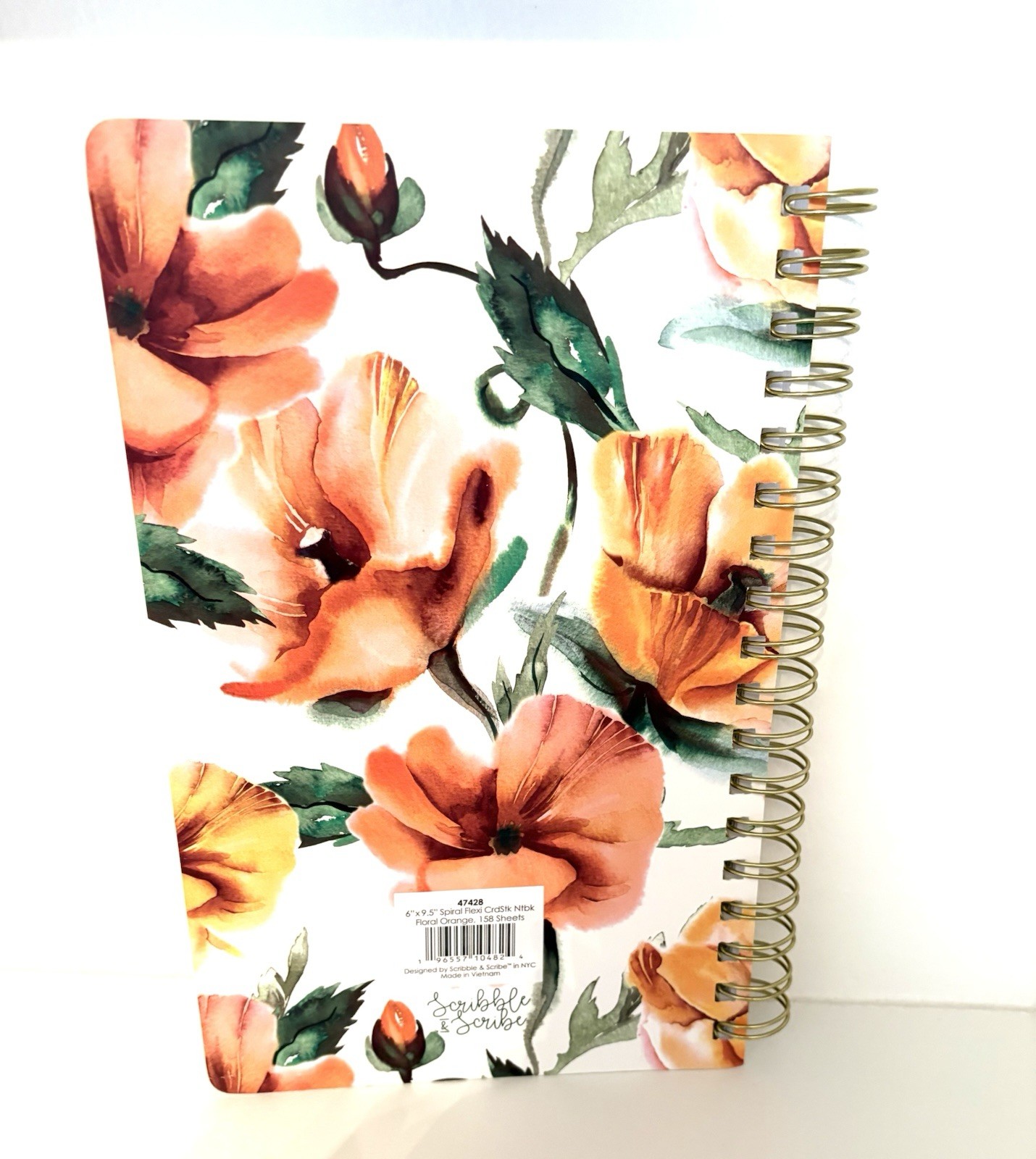 Plant A Seed & See Yourself Bloom Notebook /Journal New 158 Sheets Floral