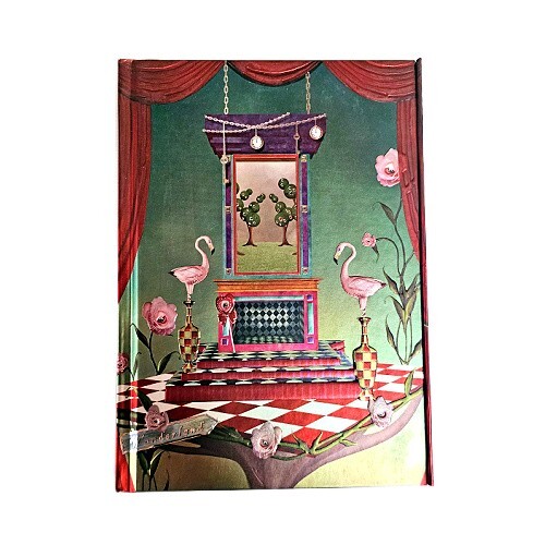 Alice in Wonderland Hardcover Writing Journal, 176 Lined Pgs