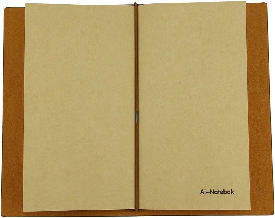 Blank Paper Travel Notebook Inserts, Unlined Refill for Travelers Notebook