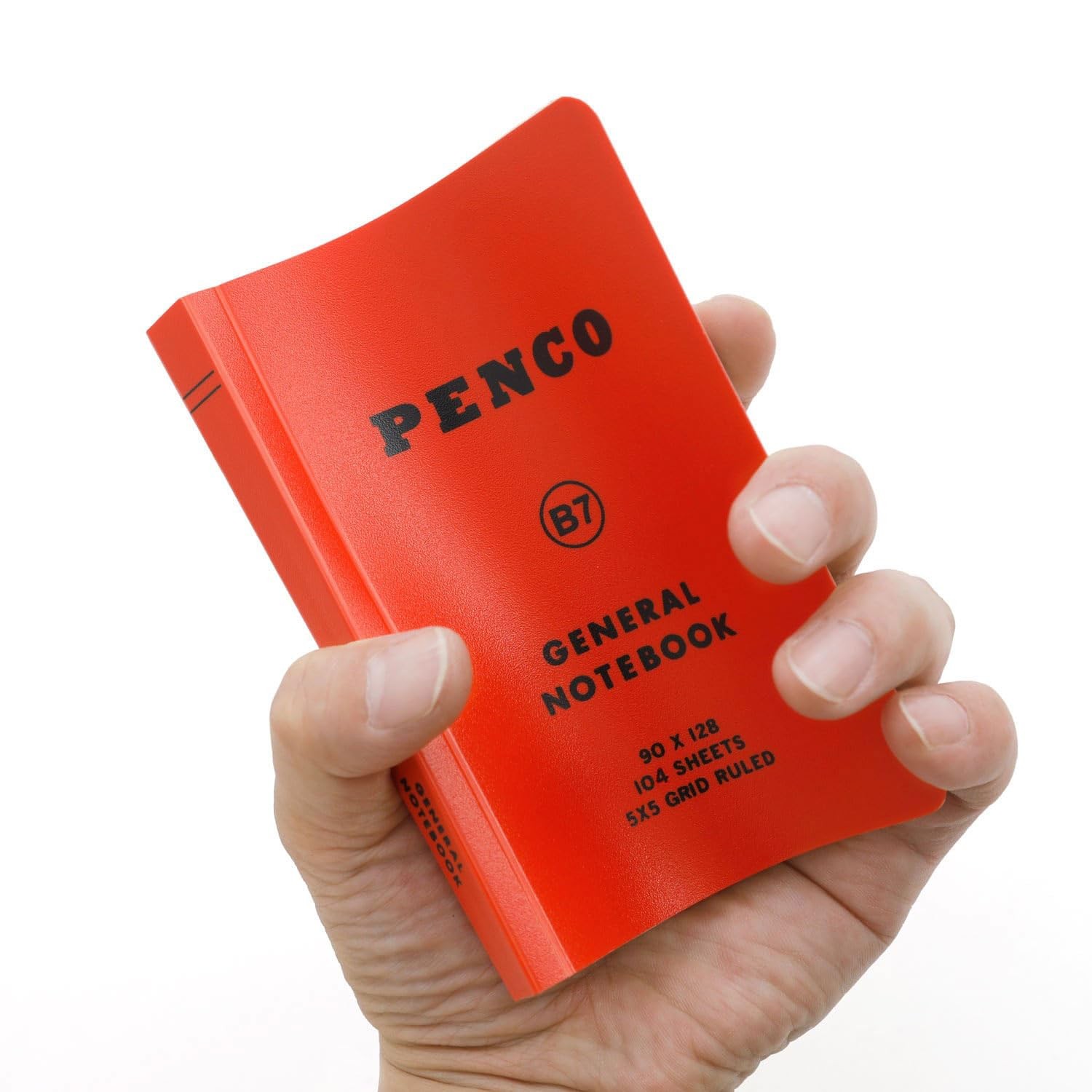 HIGHTIDE PENCO Soft PP Notebook B7 Yellow