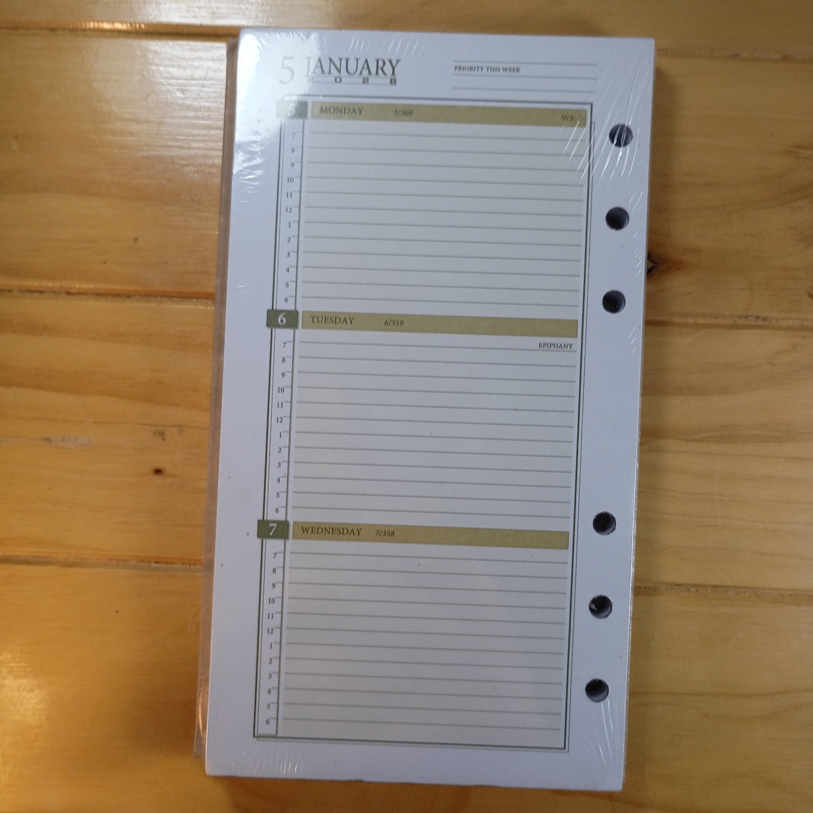 2X AT-A-GLANCE My Week 2026 Zise 3 With Monthly Calendars Item #471-285Y