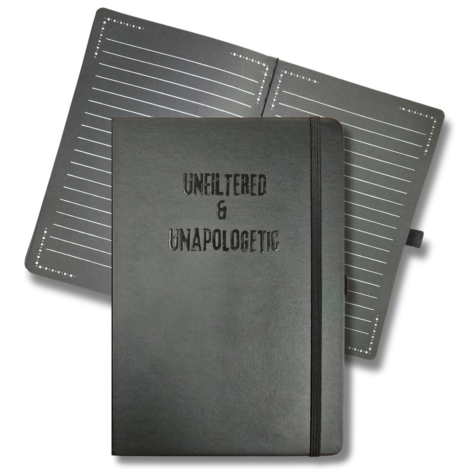 Black Paper Journal for Writing or Sketch – 200 Pages (100 Sheets) – 100 GSM …