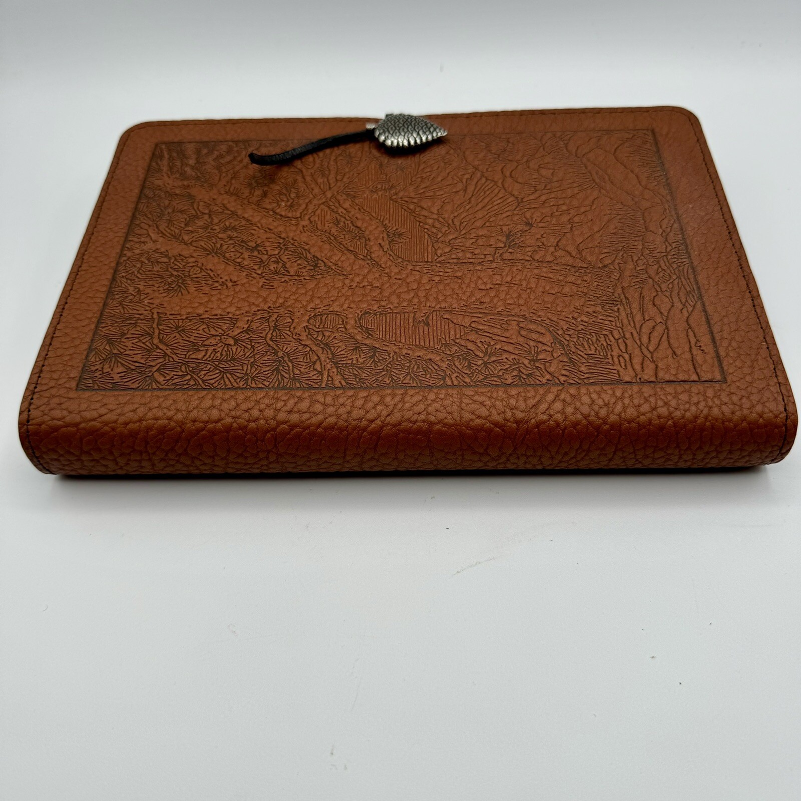 Oberon Design Genuine Leather Refillable Journal Cover w/ Hardbound Blank Insert